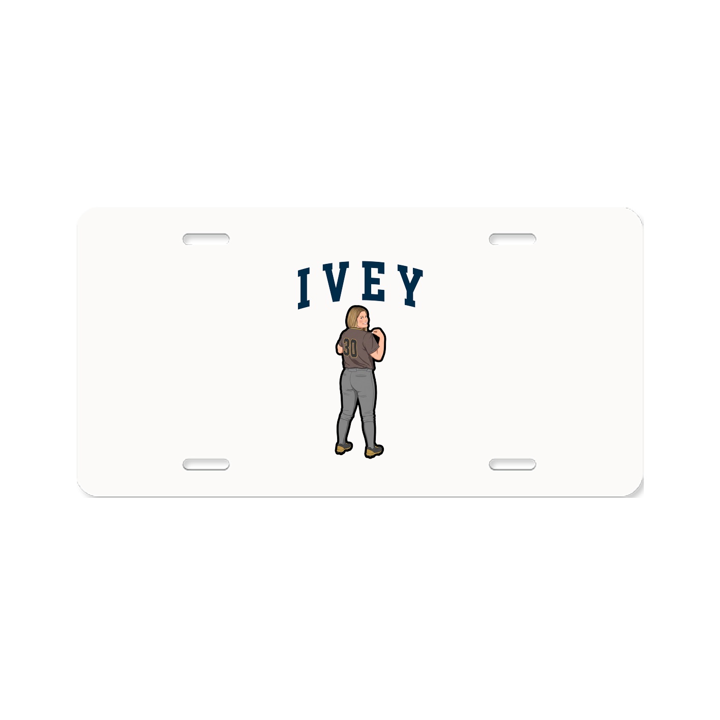 License Plate — Shirsey in Classic