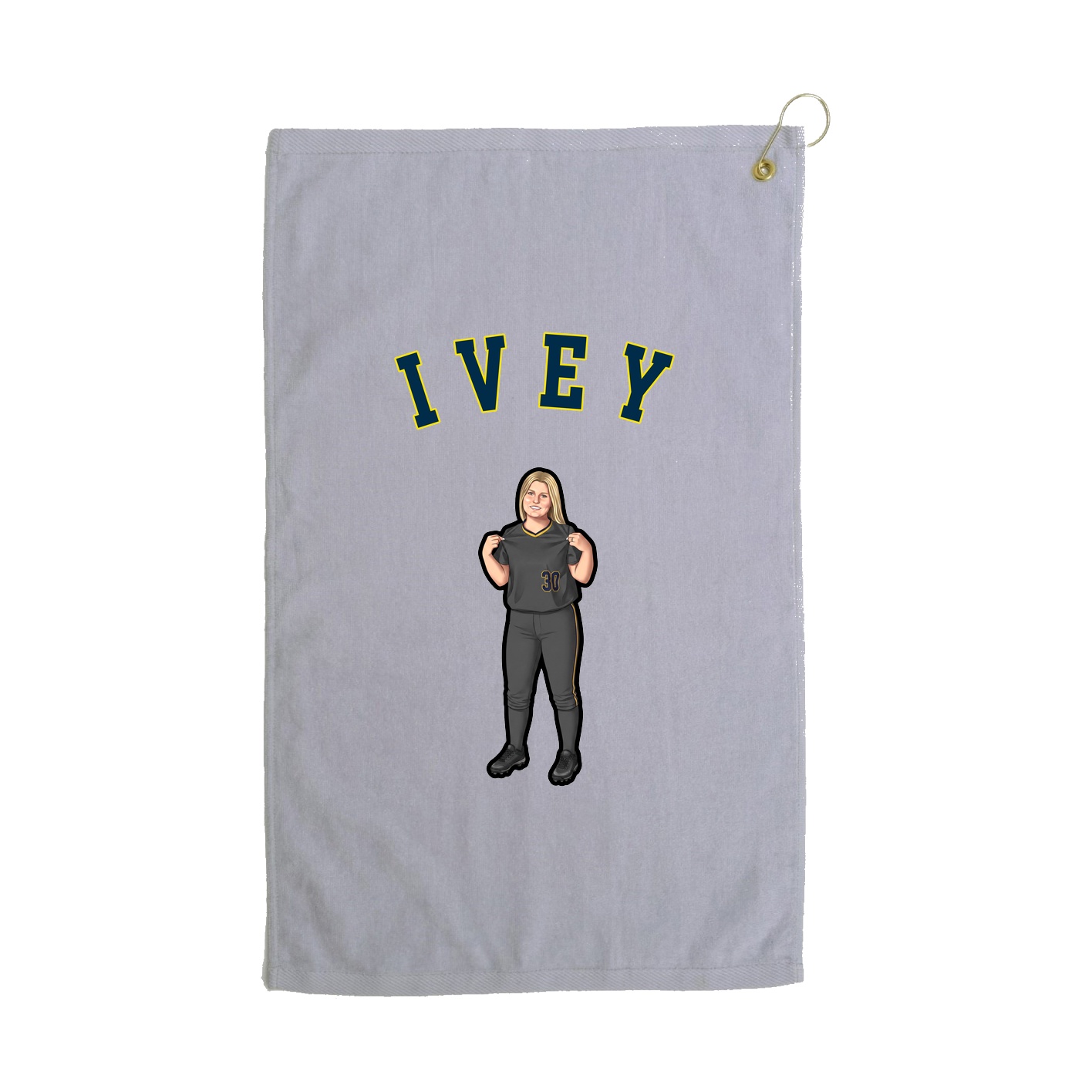 Golf Towel — Shirsey Arch in Grey
