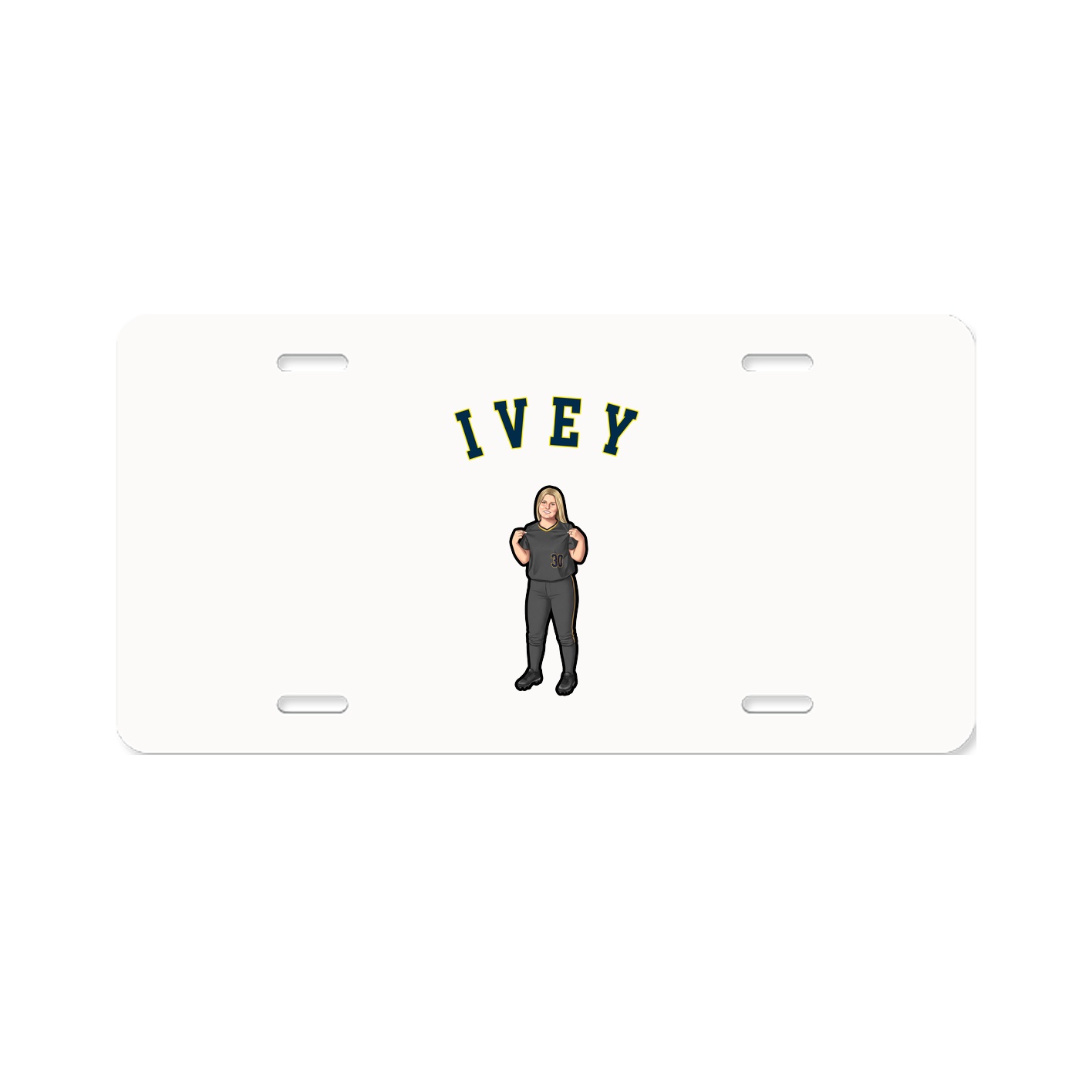 License Plate — Shirsey Arch in Classic