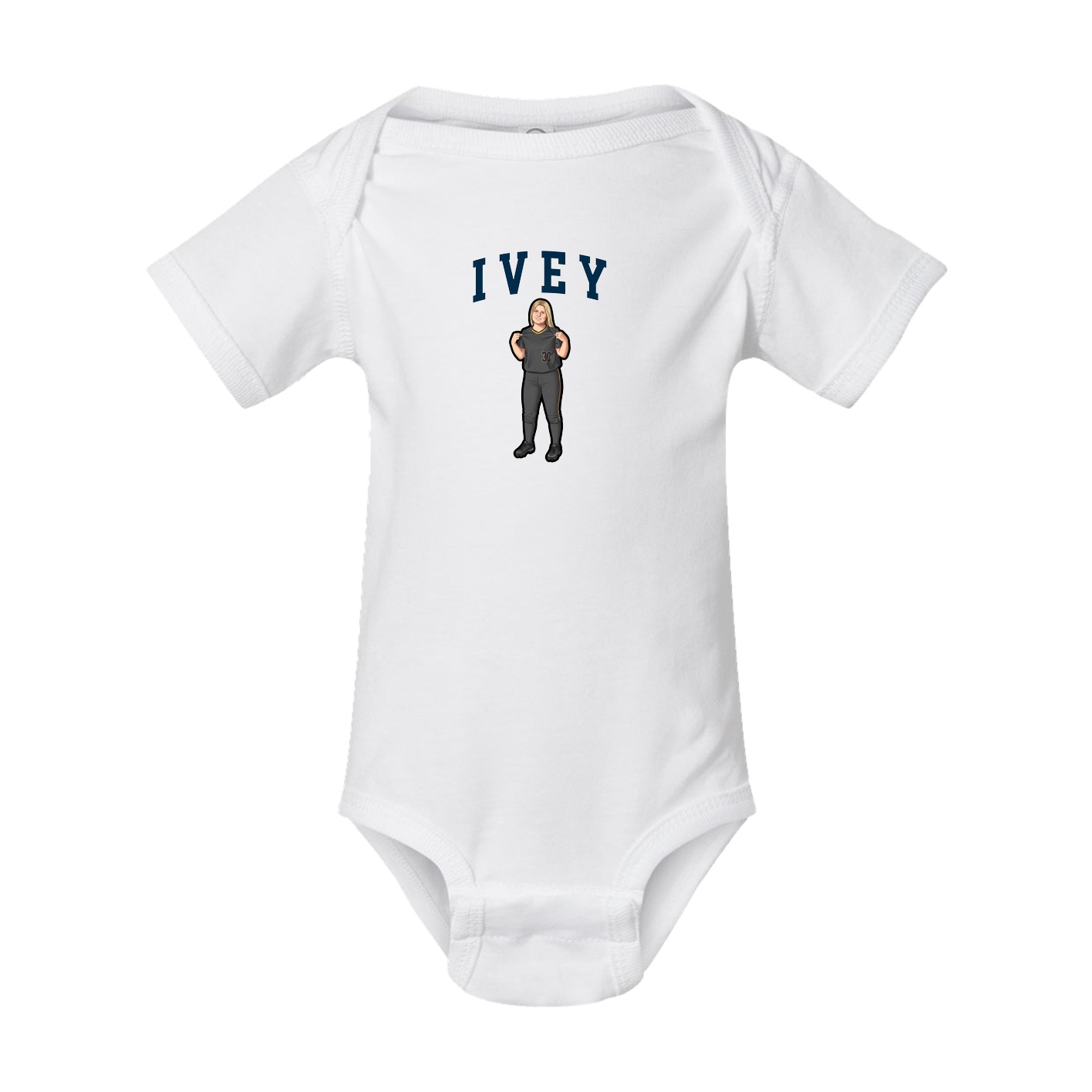 Baby Onesie — Shirsey in White