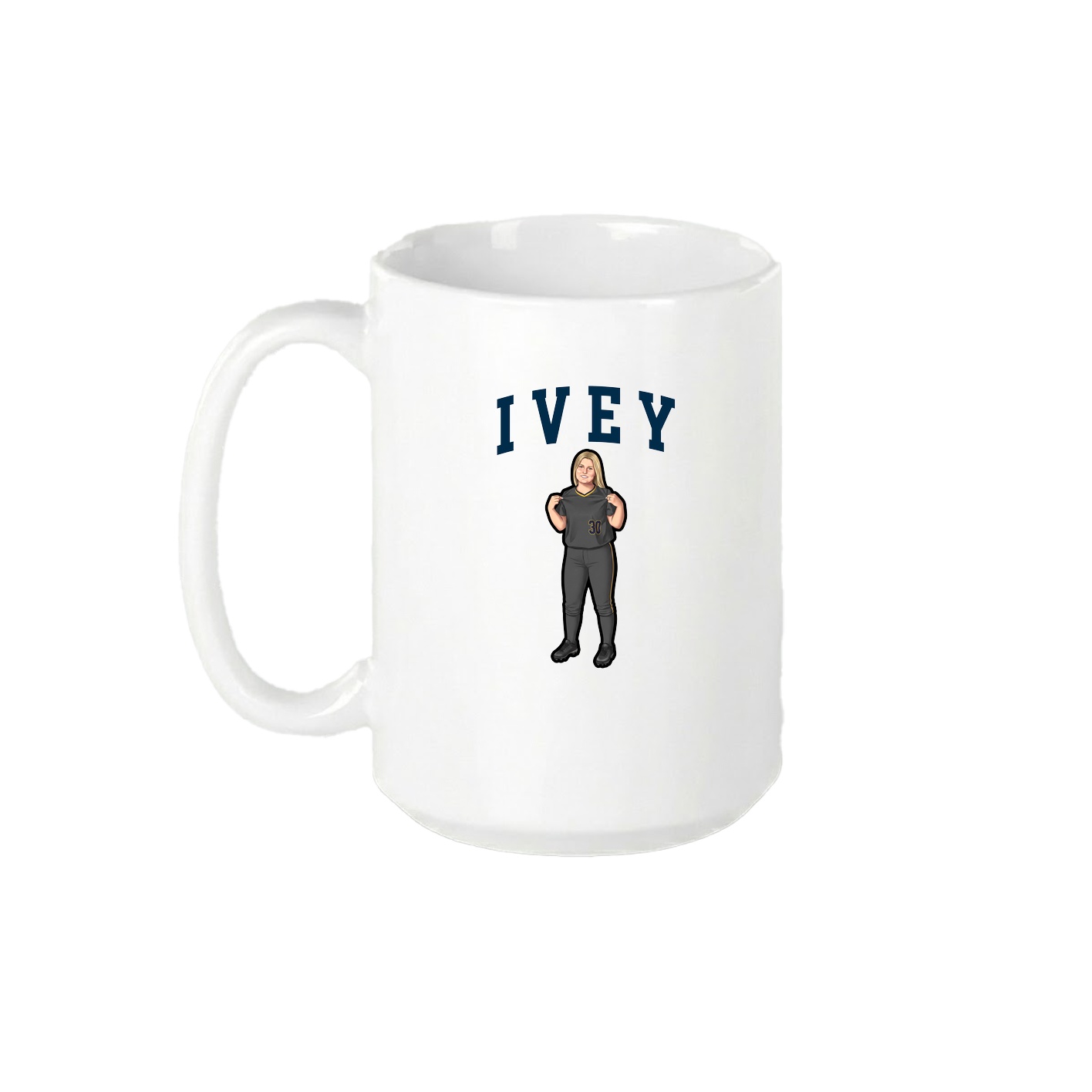 15oz Coffee Mug — Shirsey in White