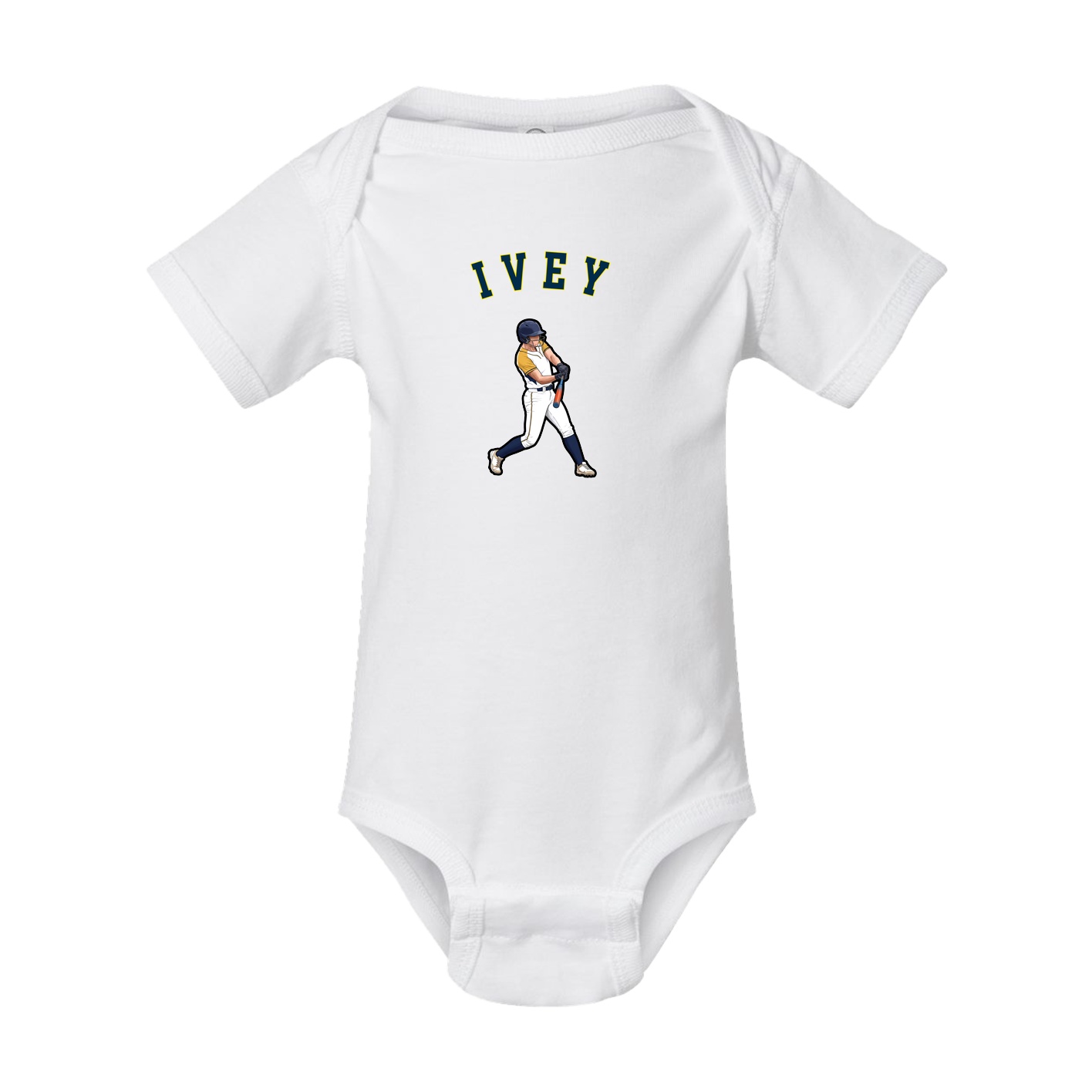 Baby Onesie — Shirsey Arch in White