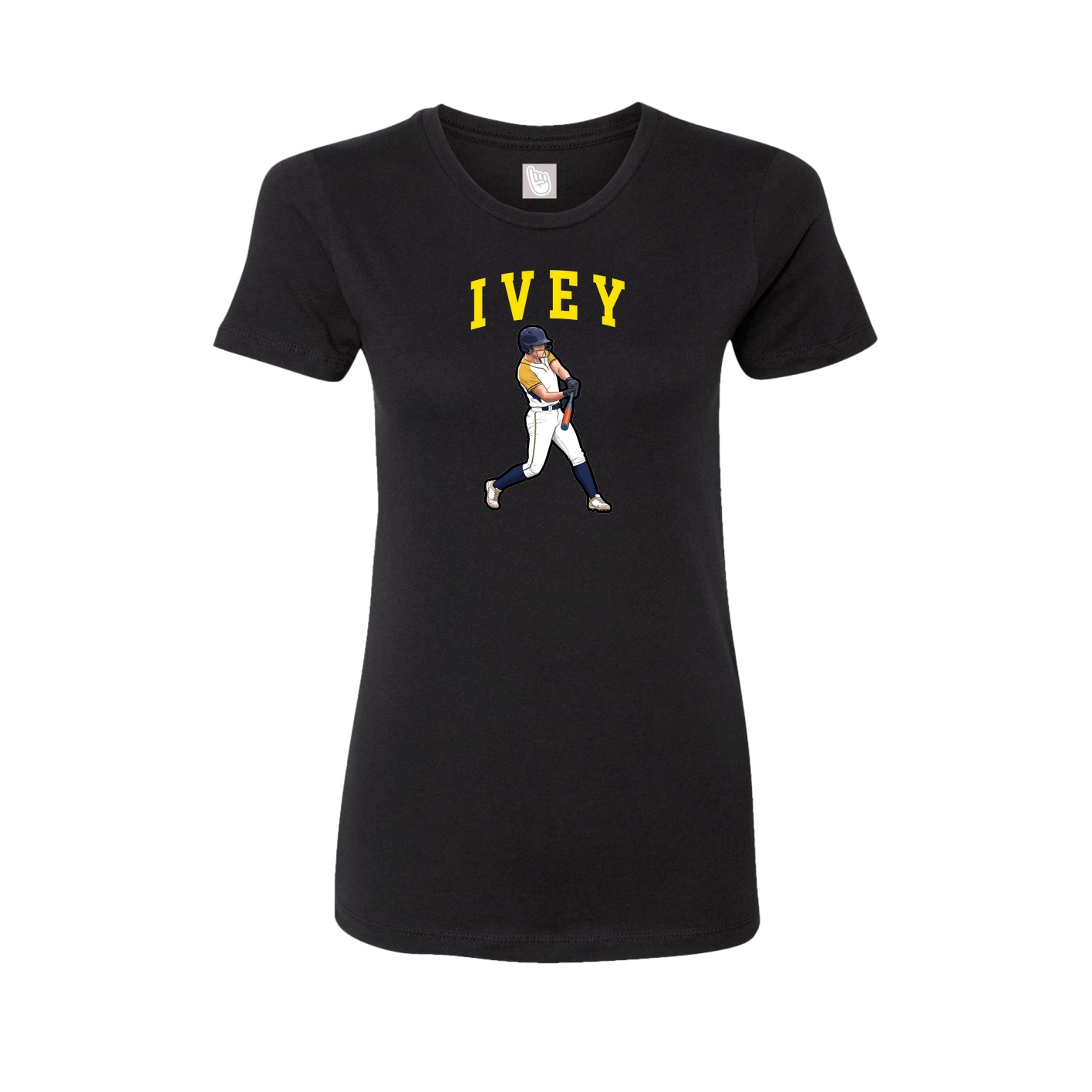 Fitted Women's Tee — Shirsey in Black