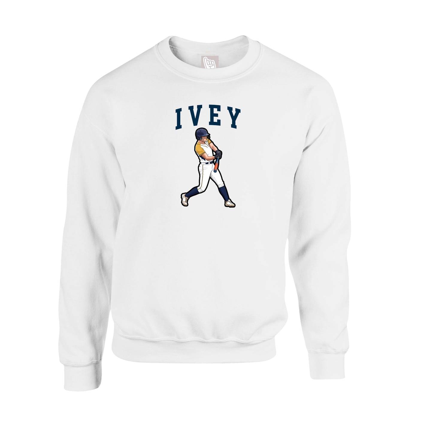 Fleece Crew — Shirsey in White