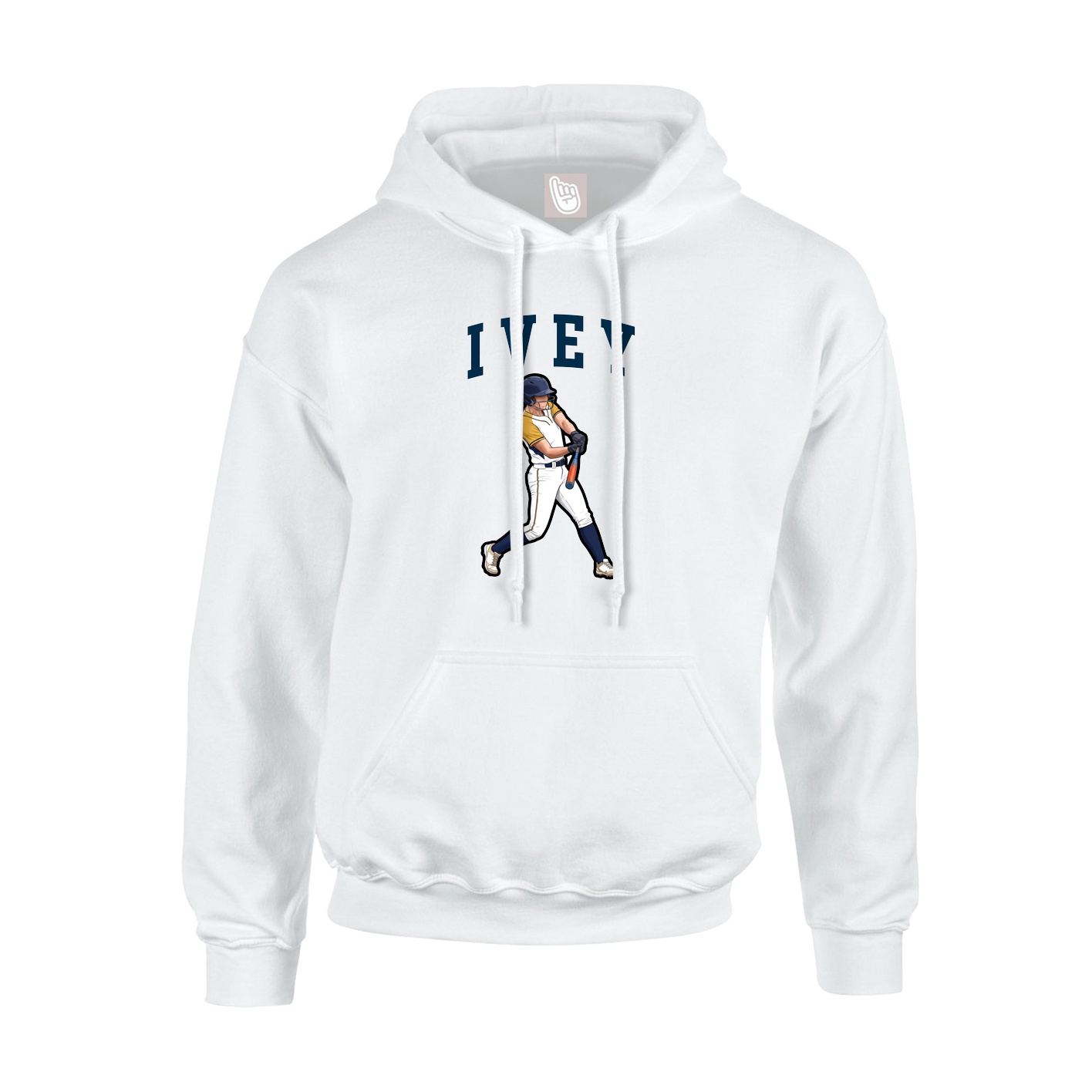 Youth Hoodie — Shirsey in White