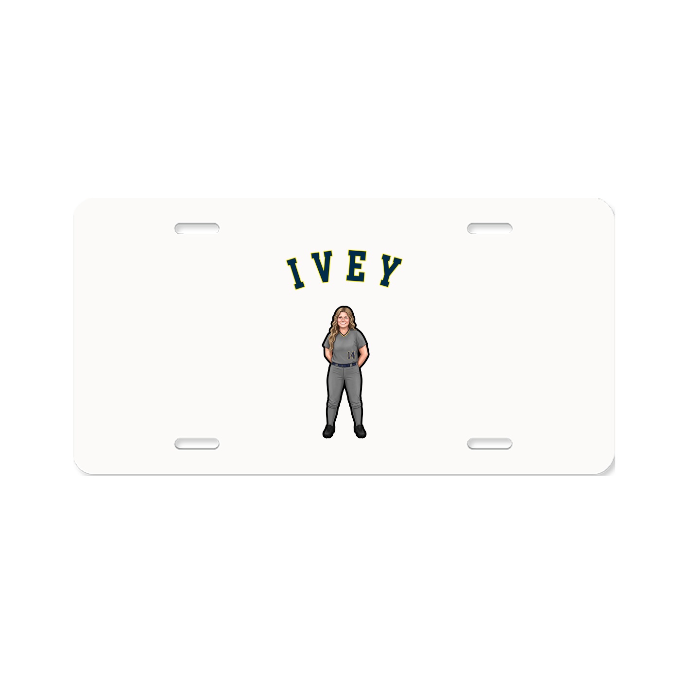 License Plate — Shirsey Arch in Classic