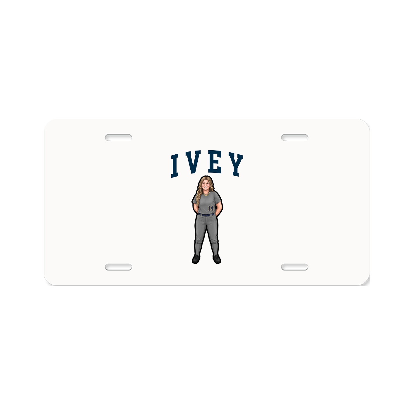 License Plate — Shirsey in Classic