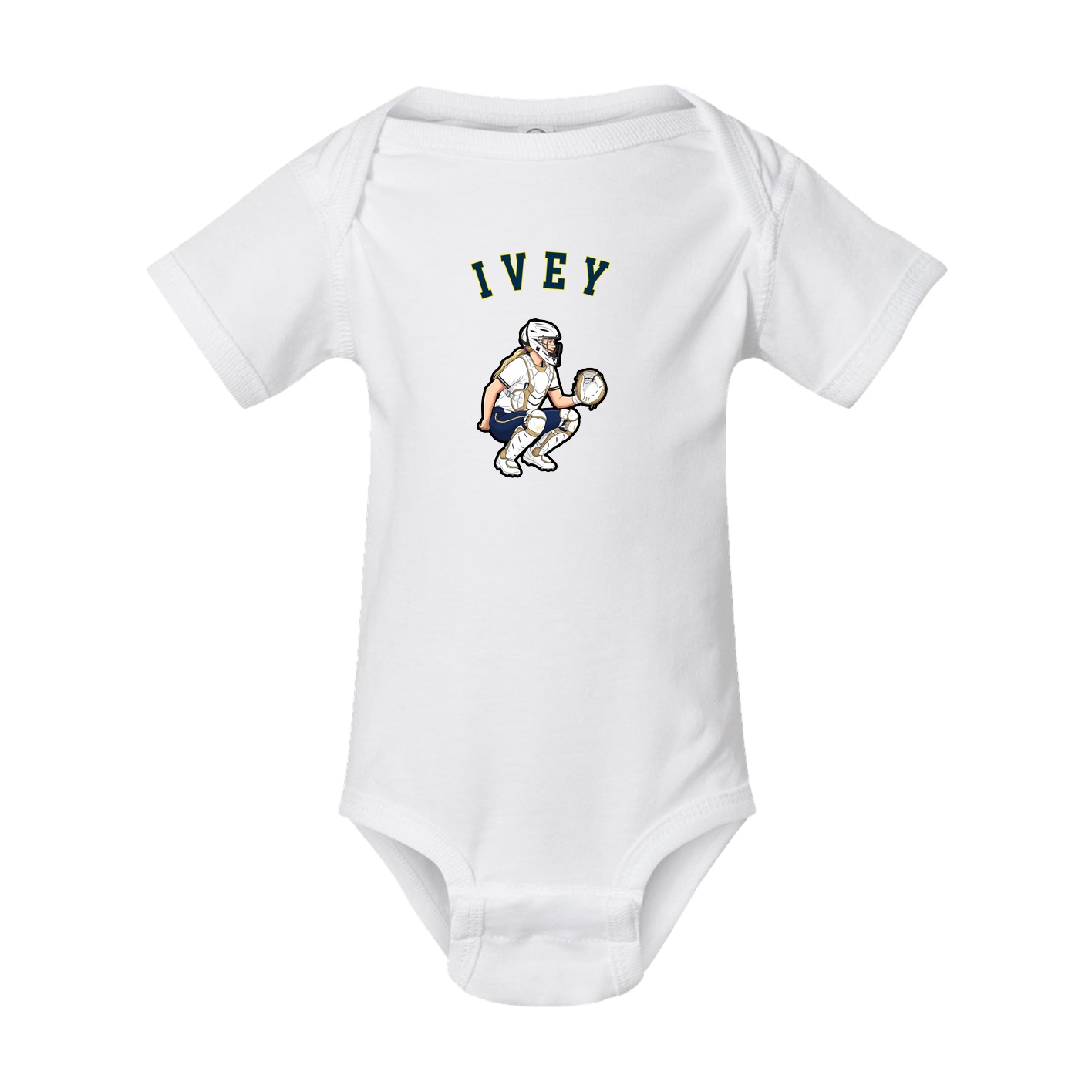 Baby Onesie — Shirsey Arch in White