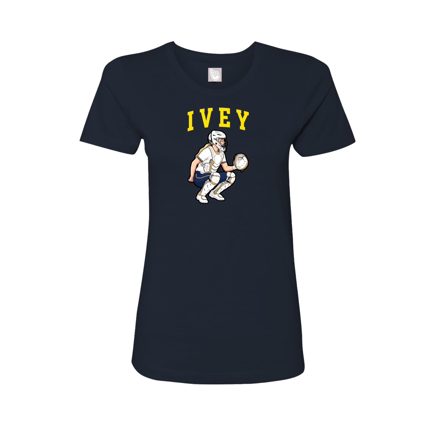 Fitted Women's Tee — Shirsey in Navy