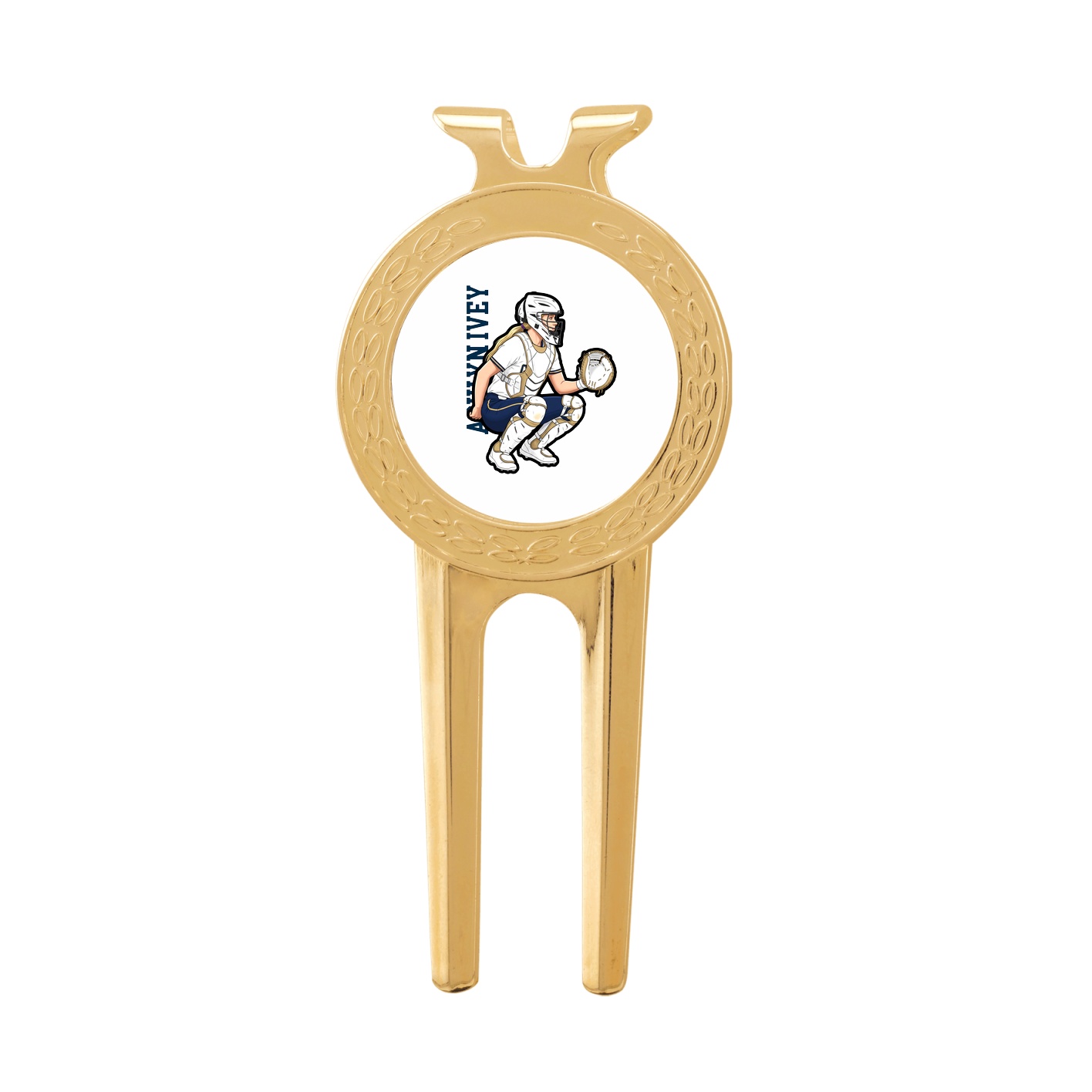Divot Tool with Ball Marker — Name Vertical in Classic
