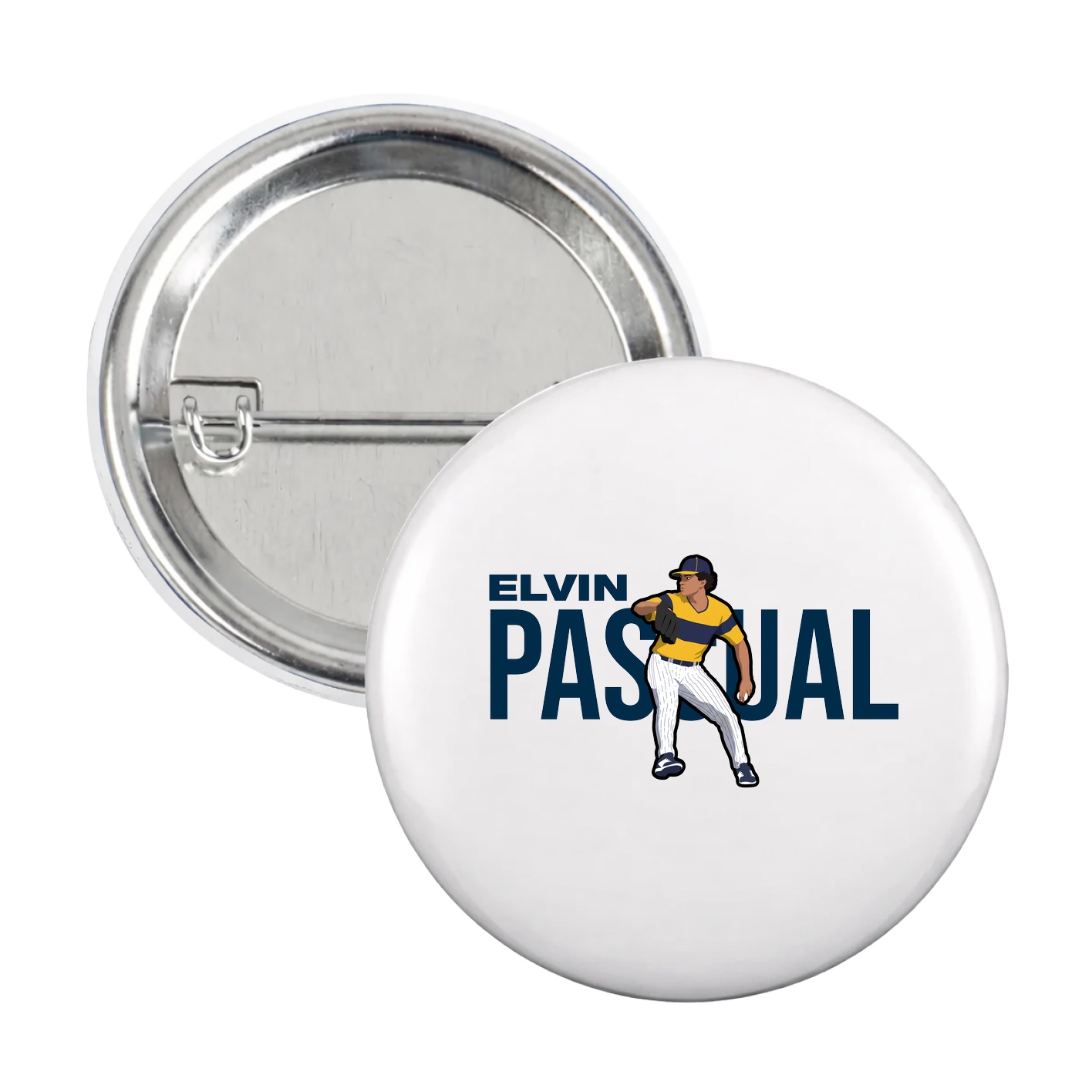 Game Day Button — Player Name in White