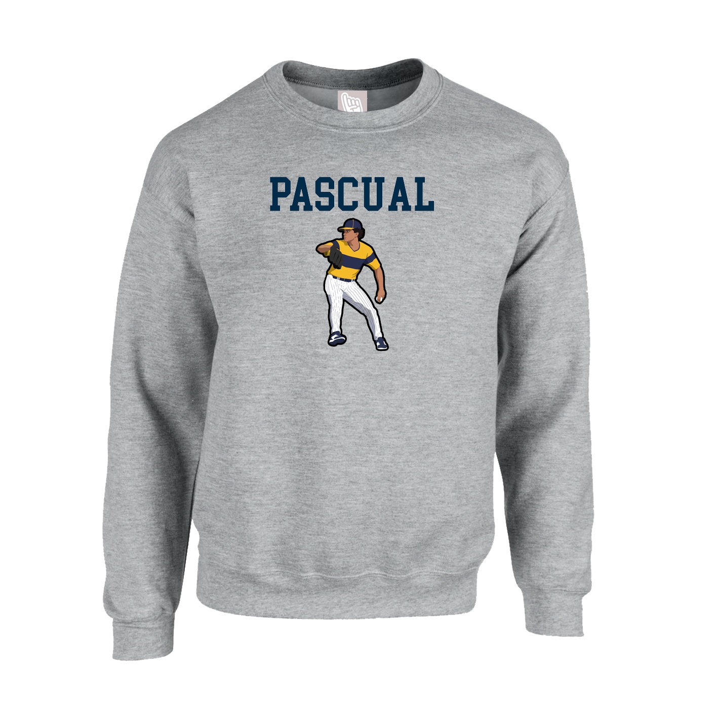Fleece Crew — Shirsey in Grey