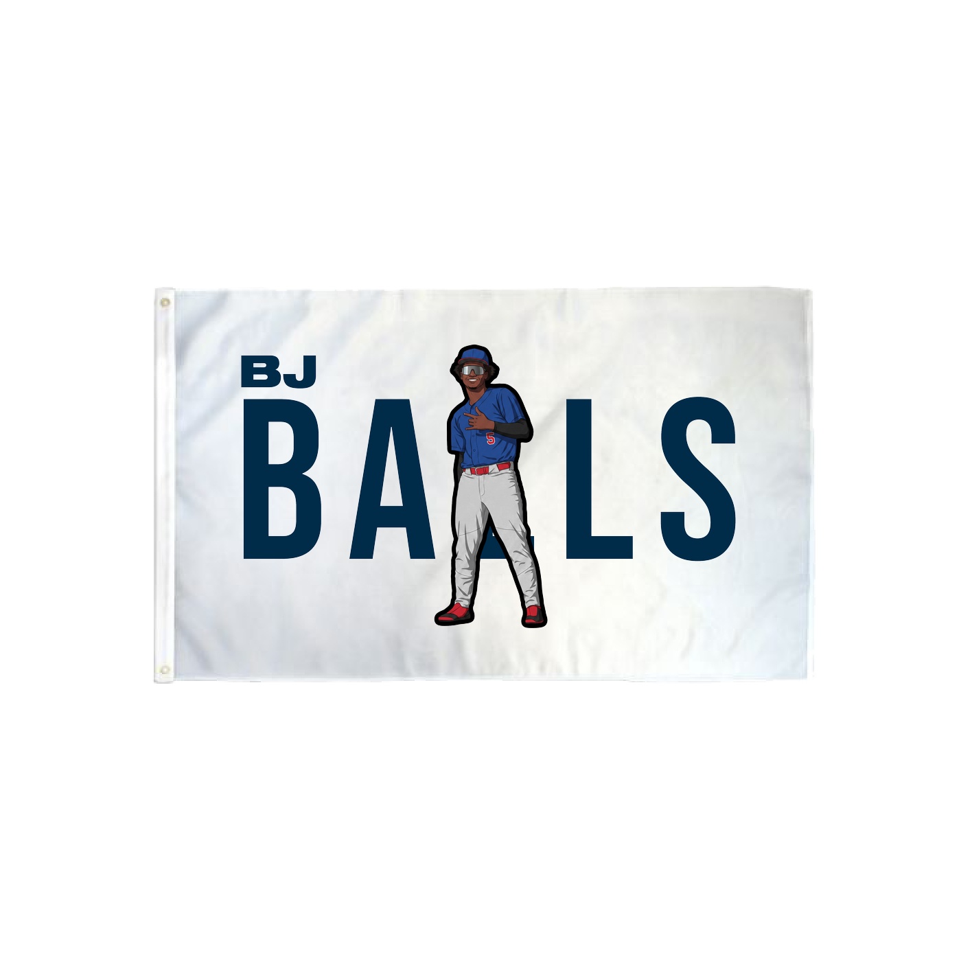 3x5 Flag — Player Name in Classic