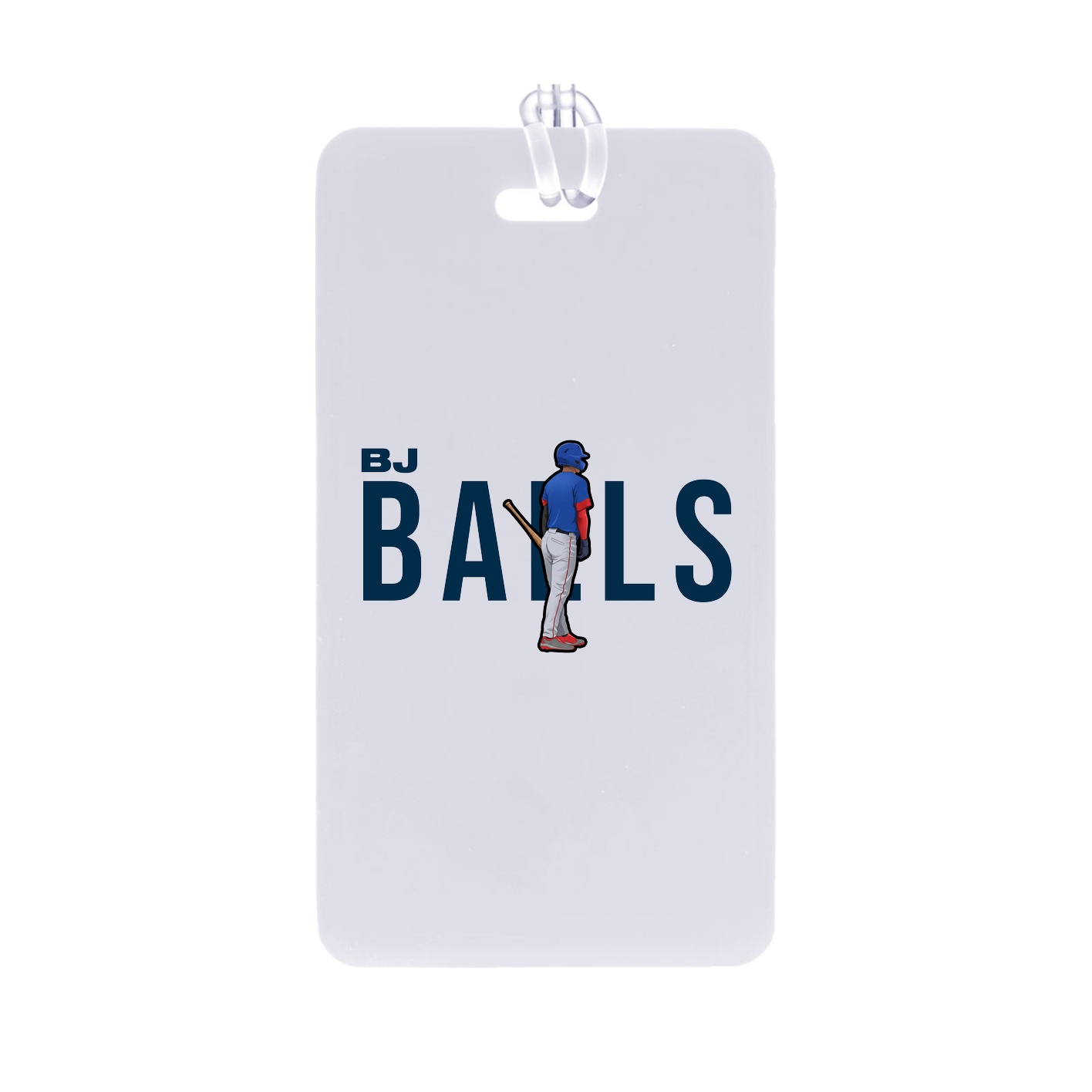 Bag Tag — Player Name in Classic
