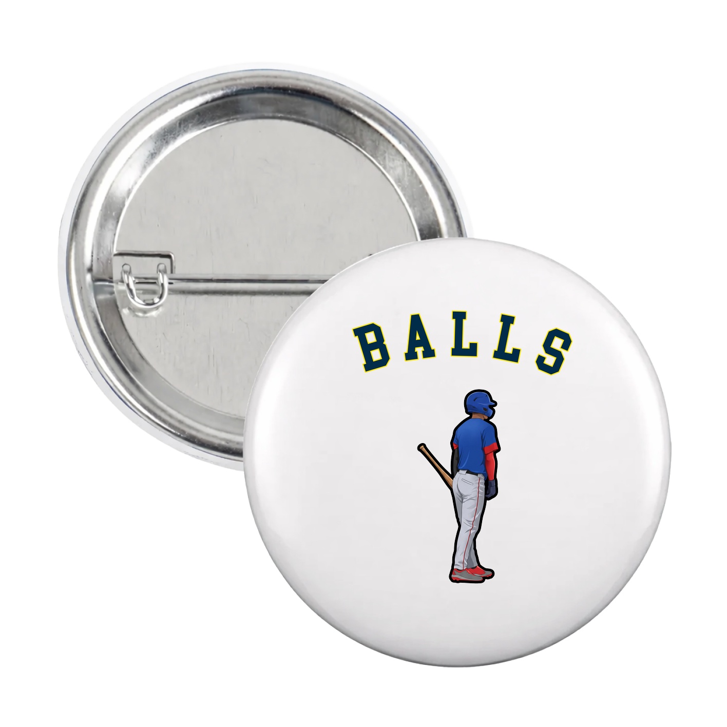 Game Day Button — Shirsey Arch in White