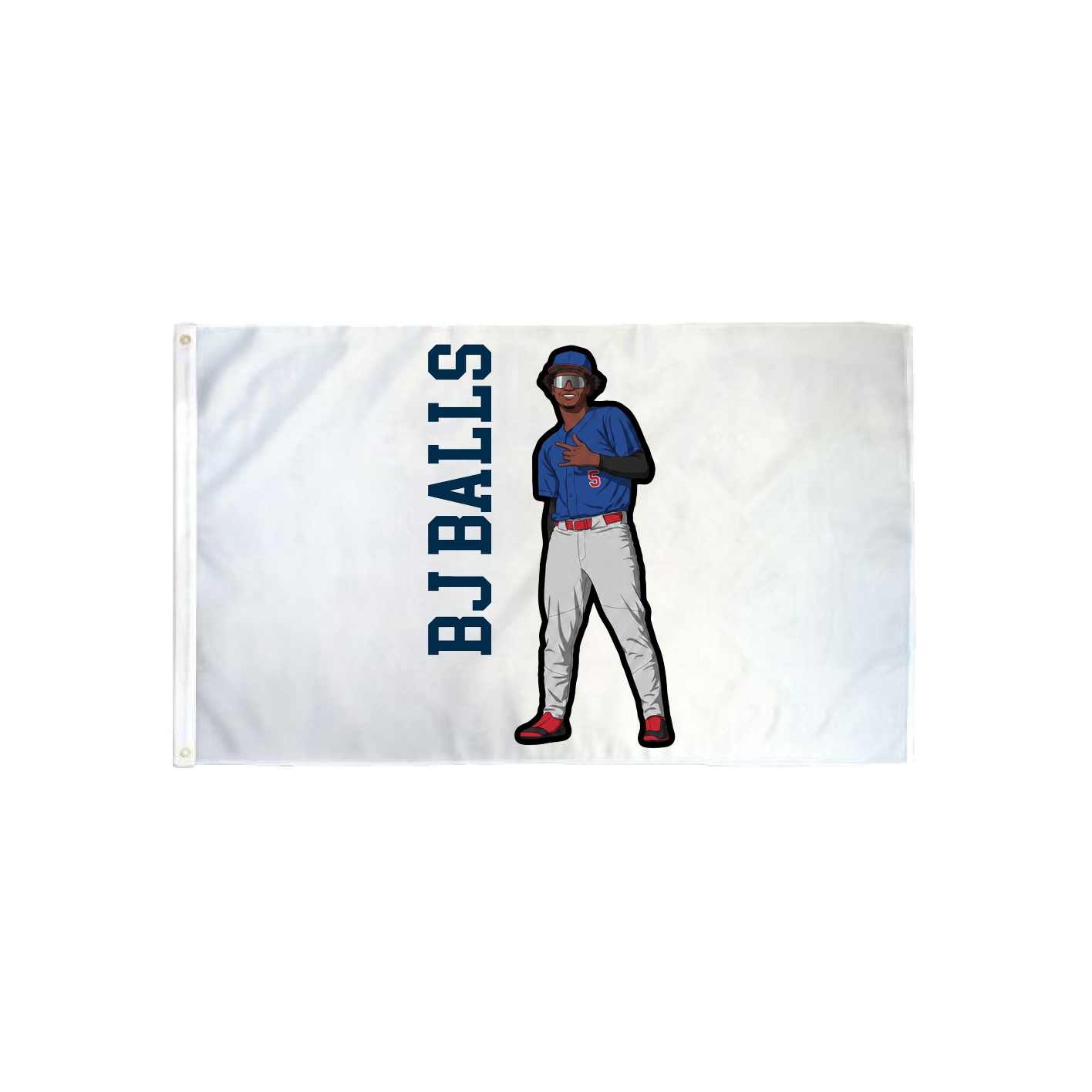 3x5 Flag — Name Vertical in Classic