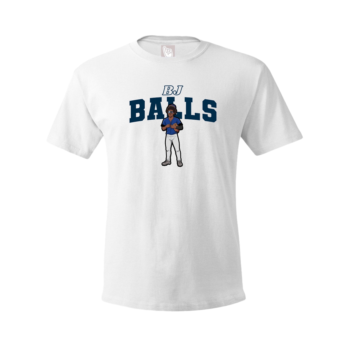 Tee — Name Arch in White