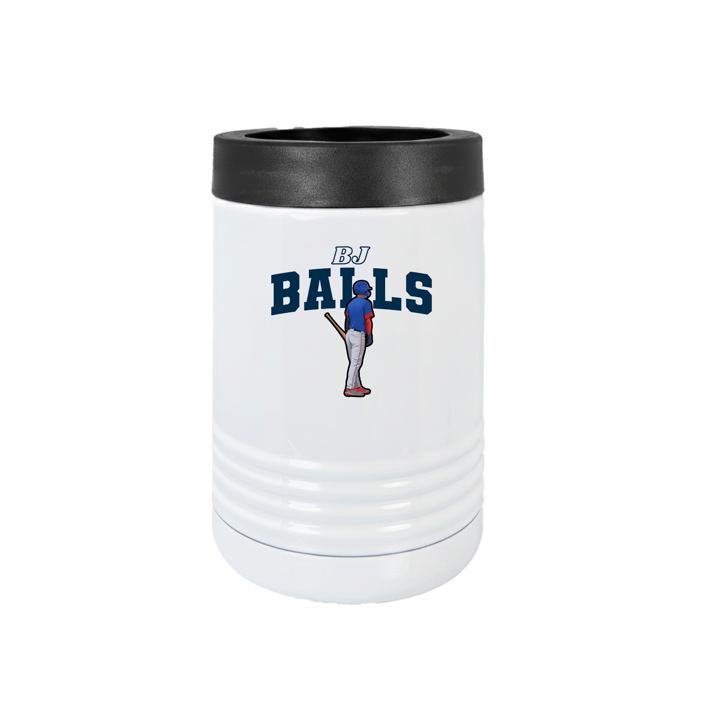 Beverage Holder — Name Arch in White
