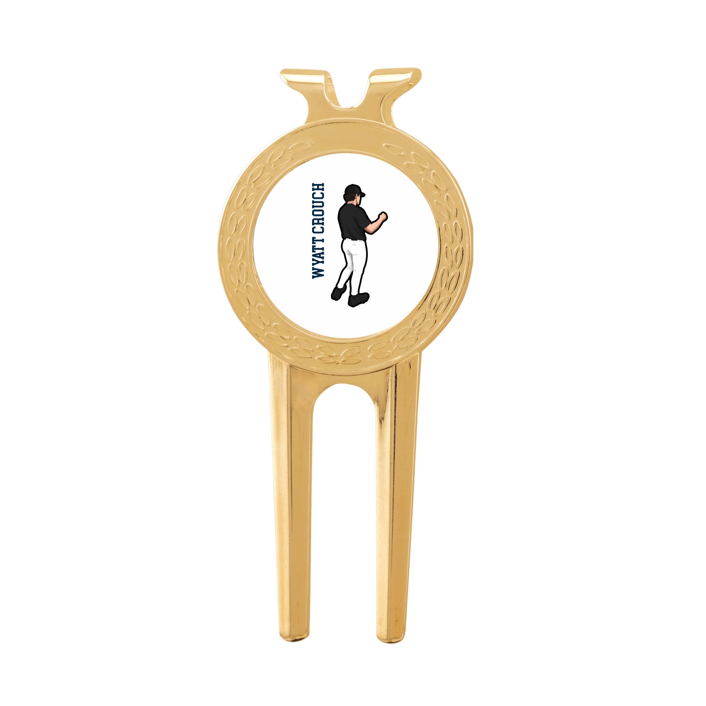 Divot Tool with Ball Marker — Name Vertical in Classic