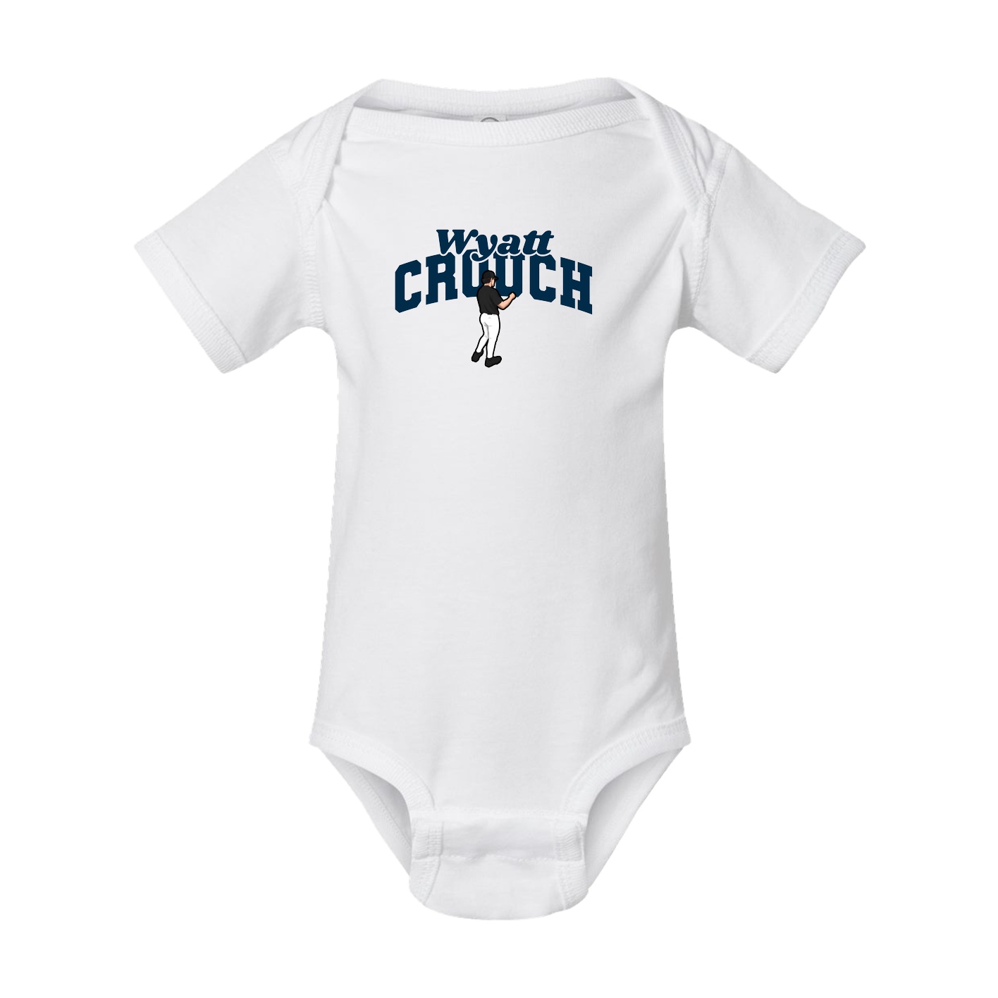 Baby Onesie — Signature Arch in White