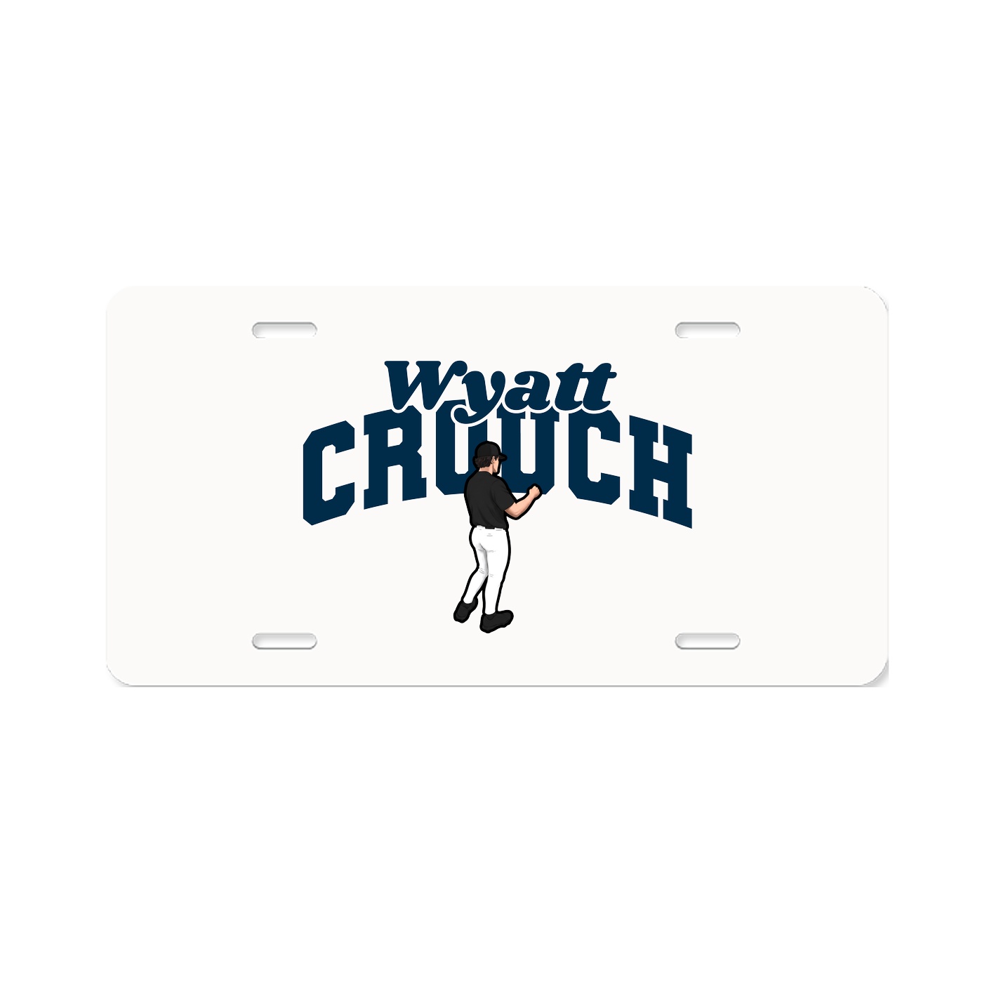 License Plate — Signature Arch in Classic
