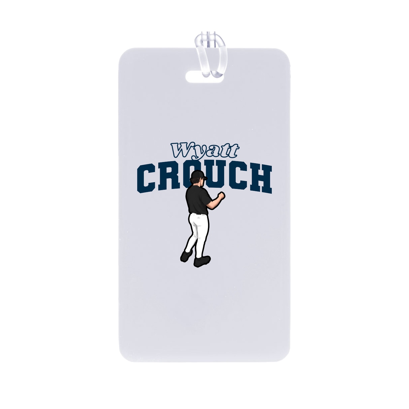 Bag Tag — Name Arch in Classic
