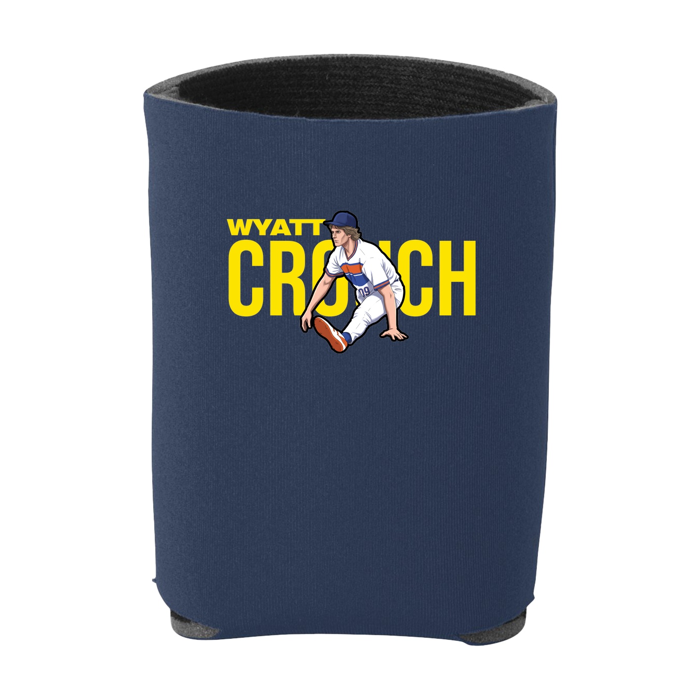 Can Holder — Player Name in Navy