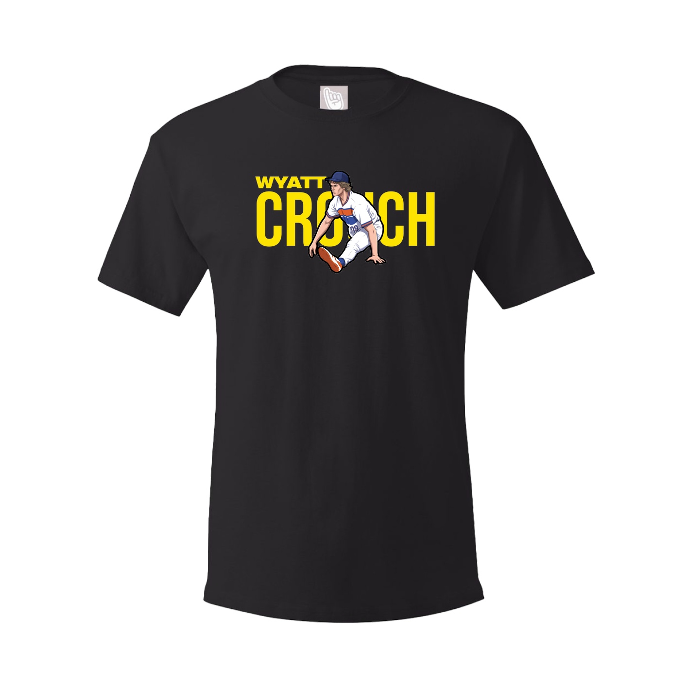 Youth Tee — Player Name in Black