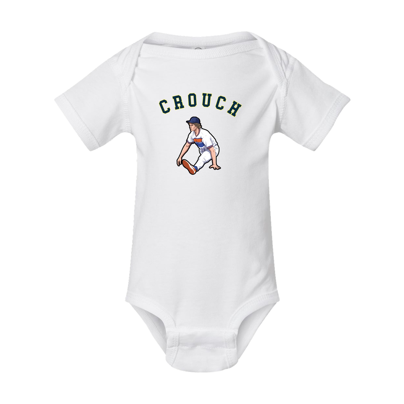 Baby Onesie — Shirsey Arch in White