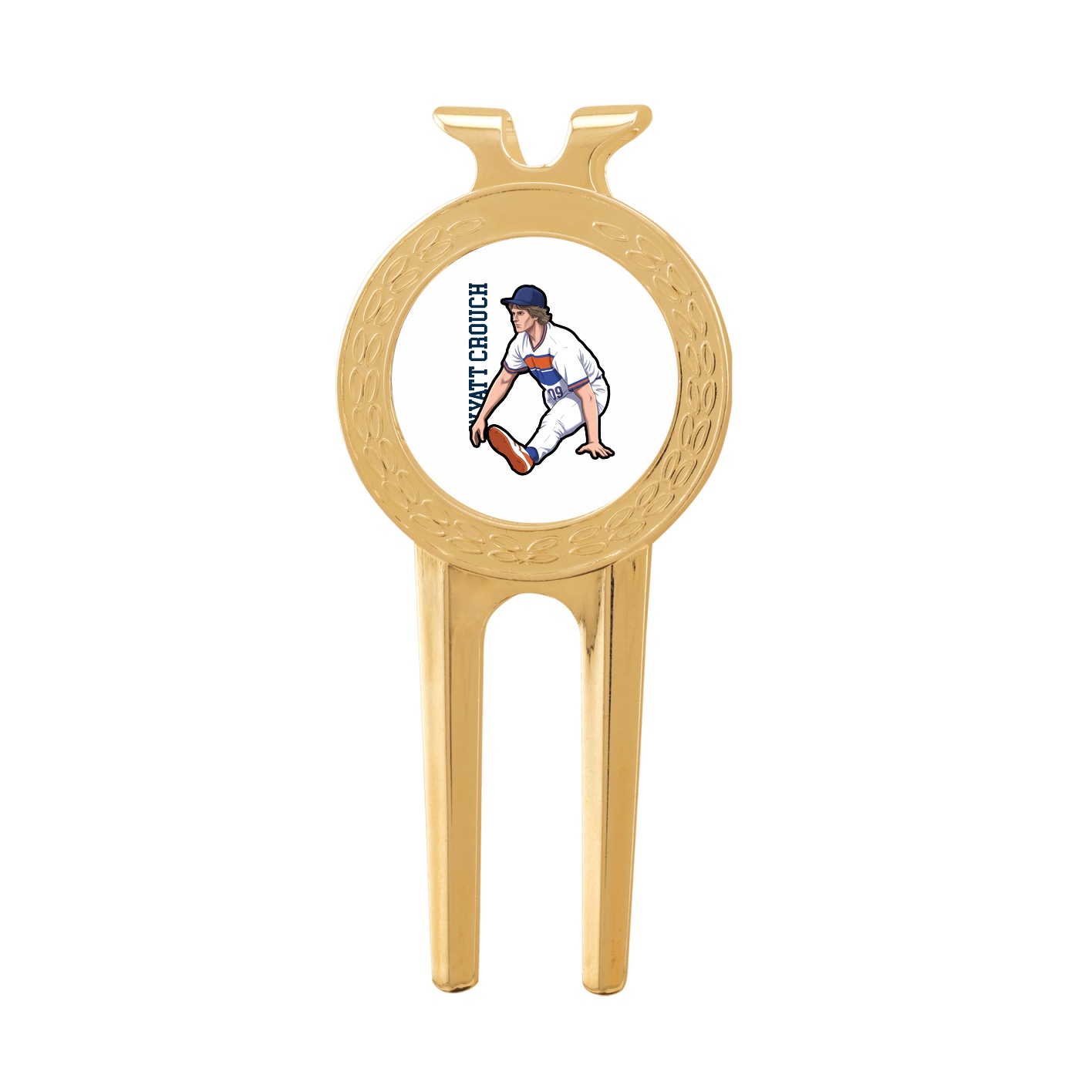 Divot Tool with Ball Marker — Name Vertical in Classic