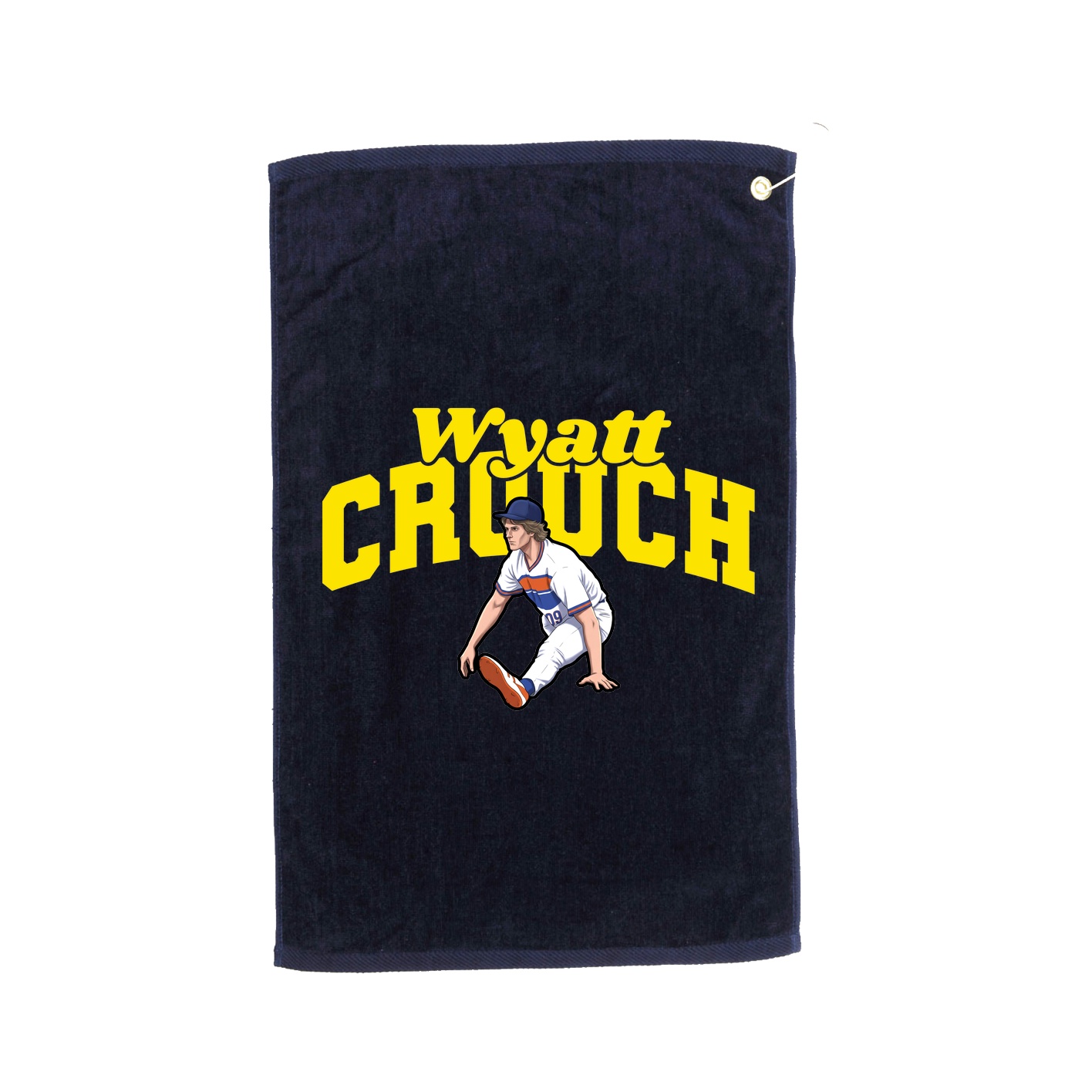 Golf Towel — Signature Arch in Navy