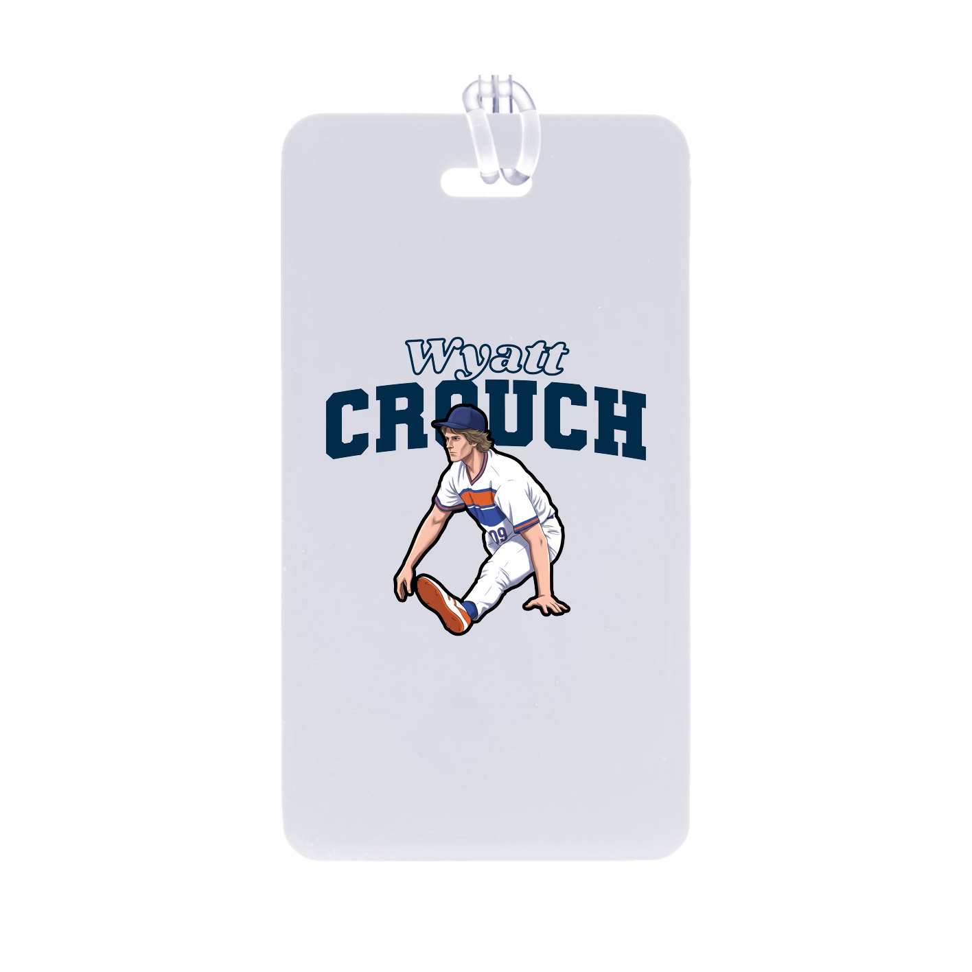Bag Tag — Name Arch in Classic