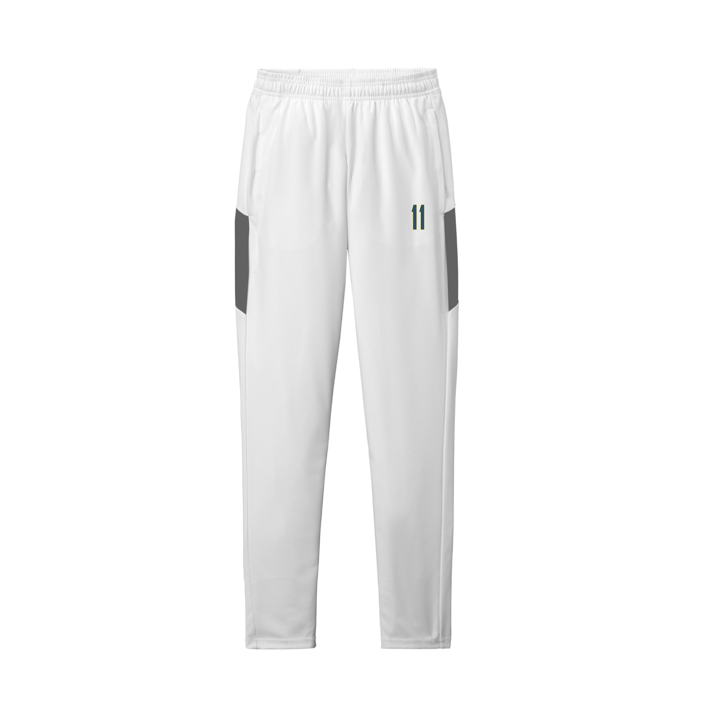 Team Travel Pant — Front Shirsy in White/Grey
