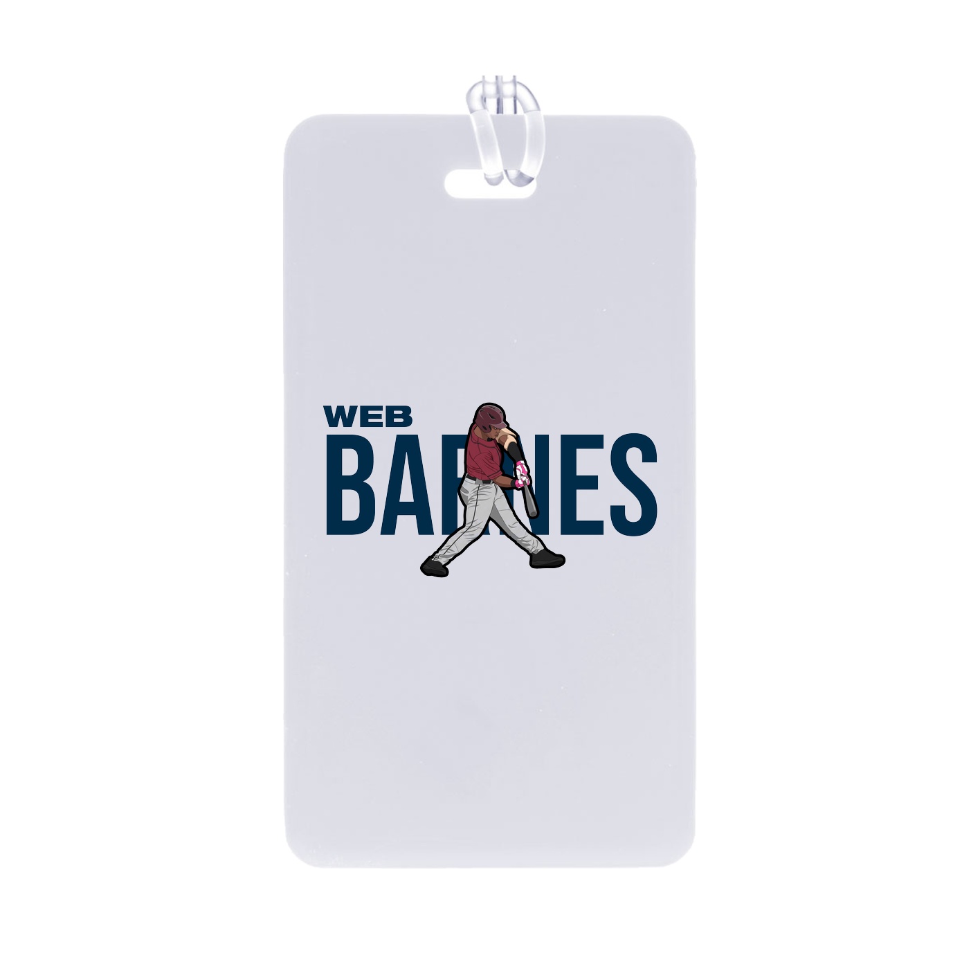 Bag Tag — Player Name in Classic