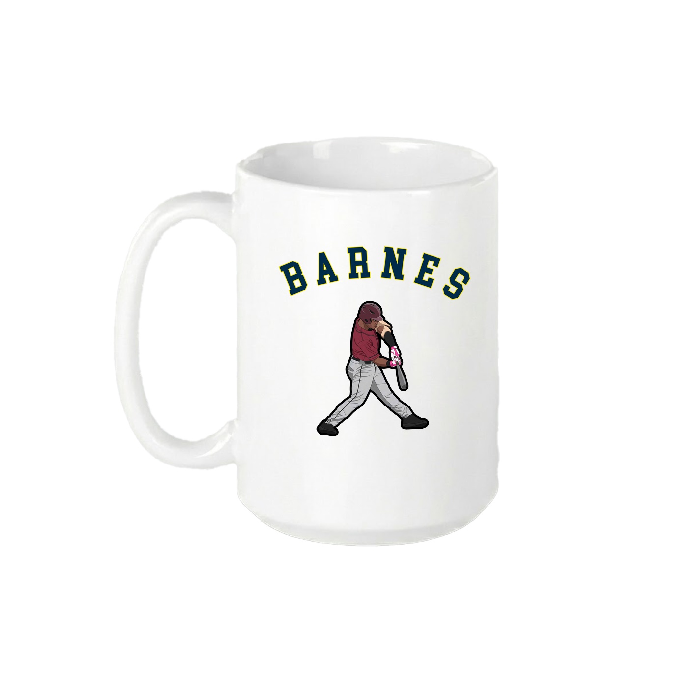 15oz Coffee Mug — Shirsey Arch in White