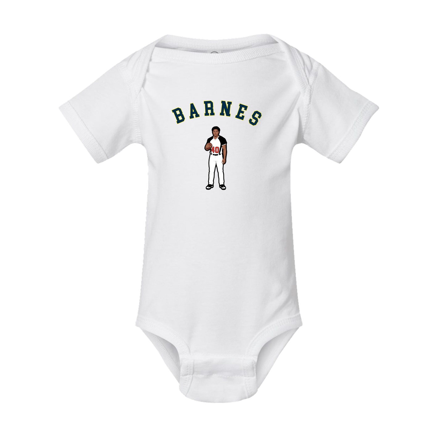 Baby Onesie — Shirsey Arch in White