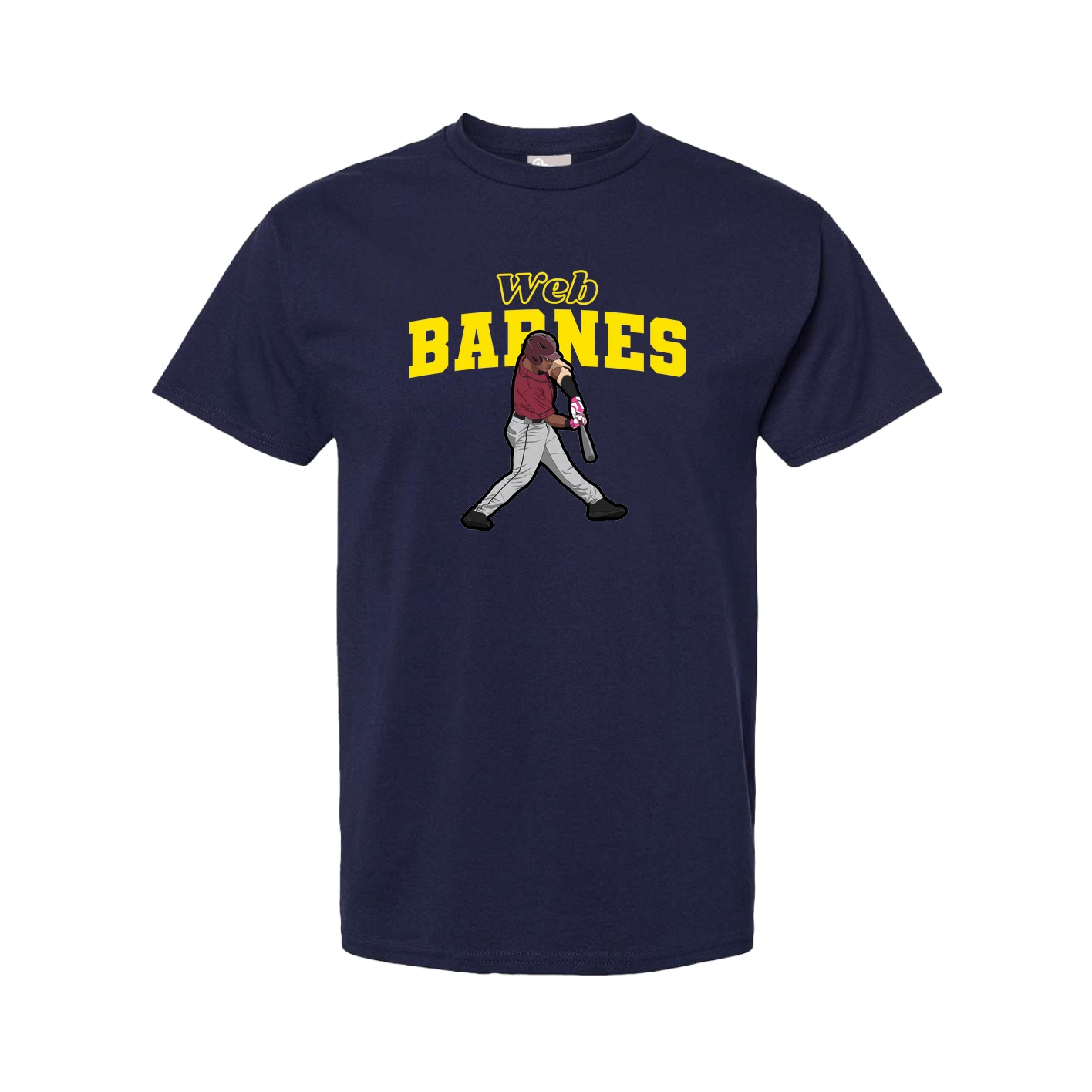 Tee — Name Arch in Navy