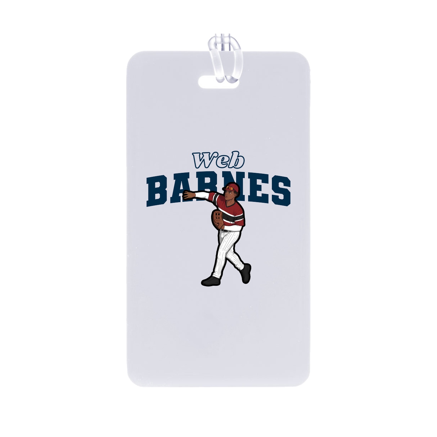 Bag Tag — Name Arch in Classic