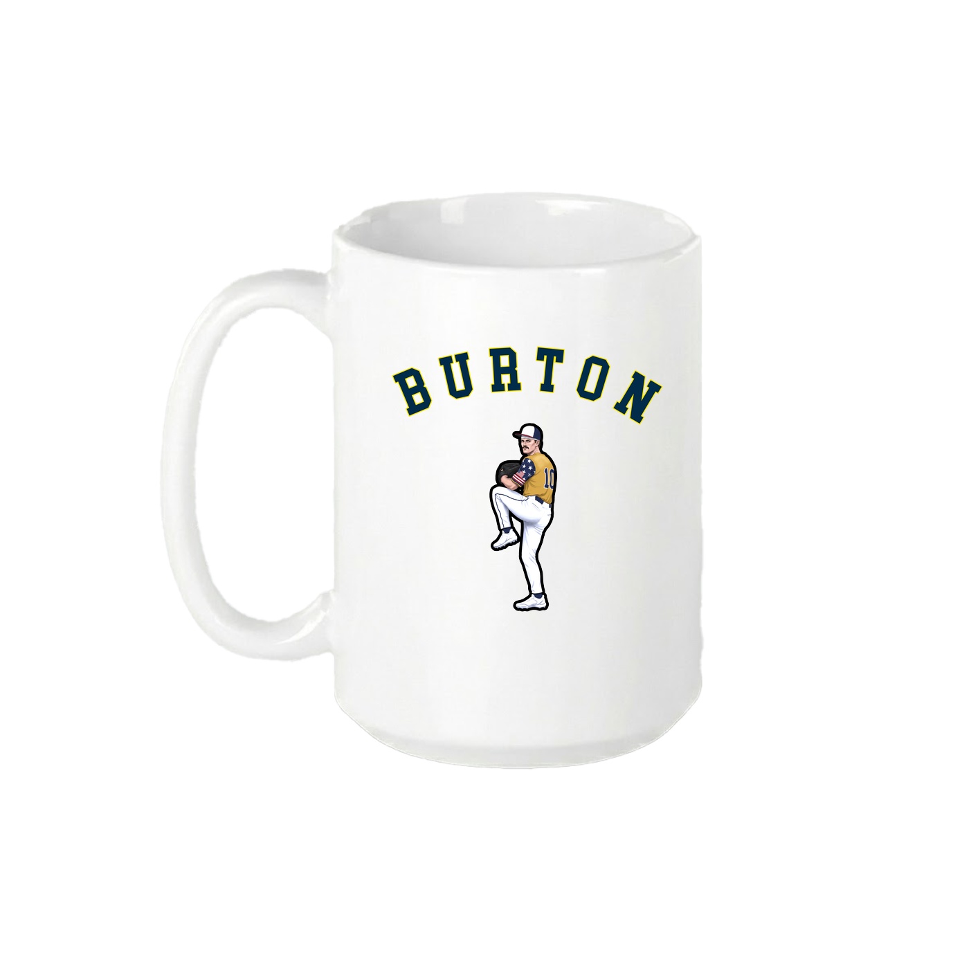 15oz Coffee Mug — Shirsey Arch in White