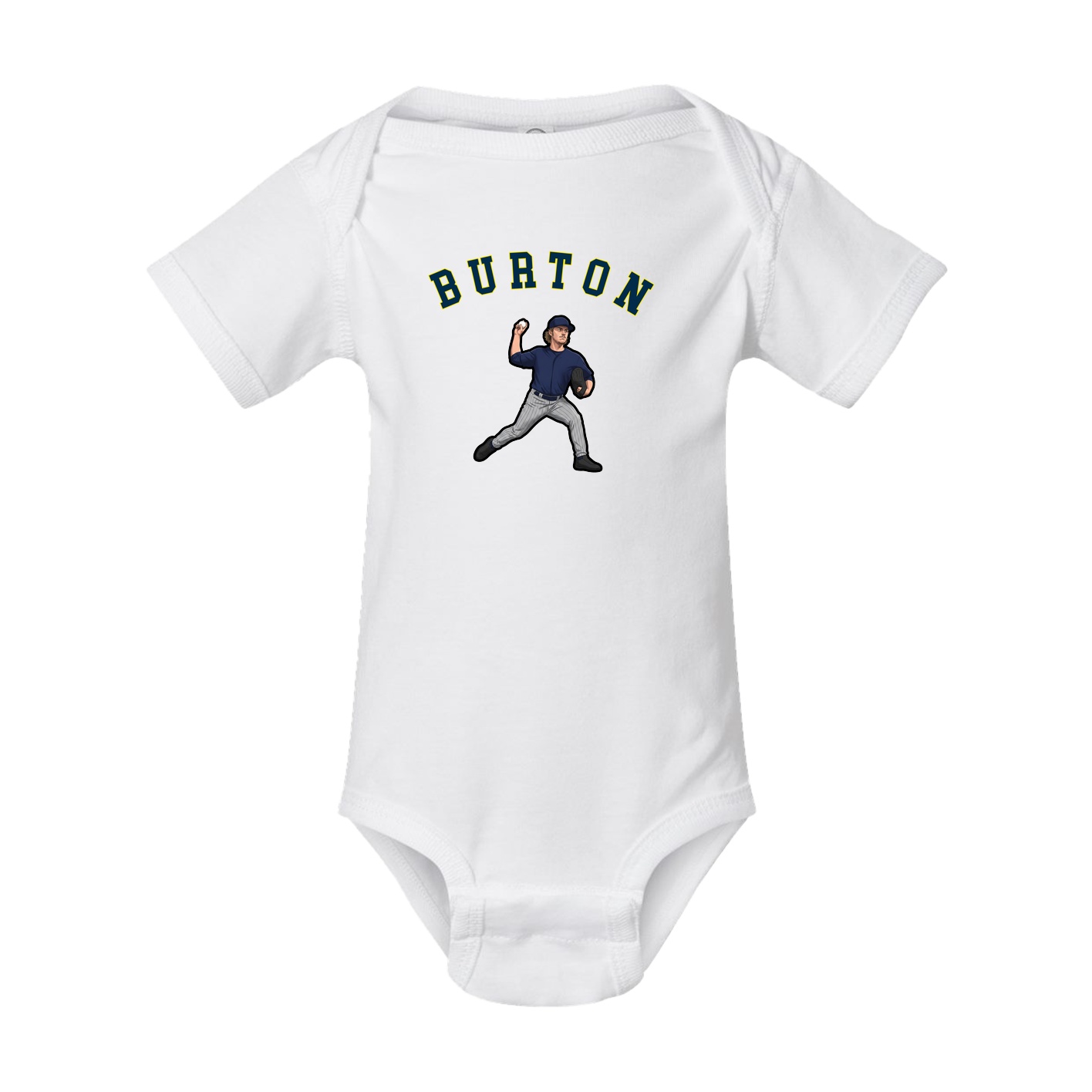 Baby Onesie — Shirsey Arch in White