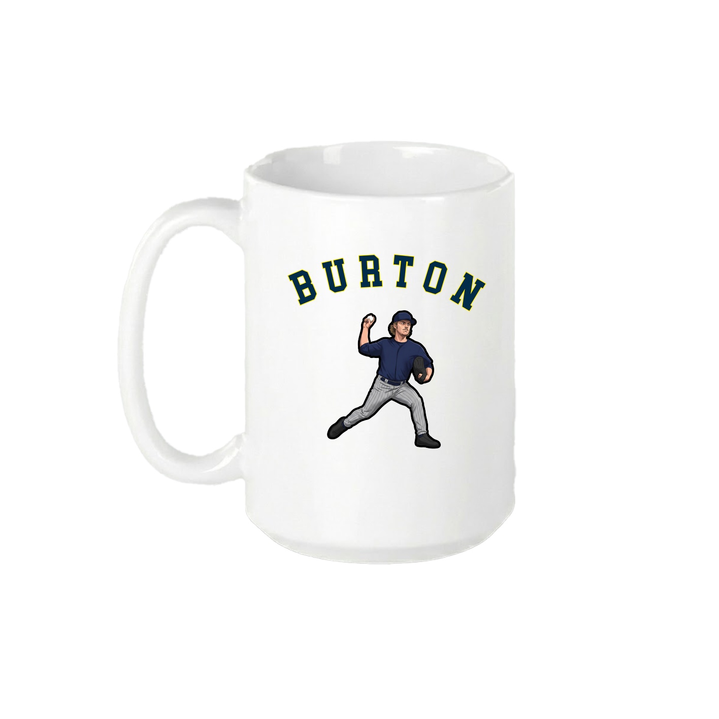 15oz Coffee Mug — Shirsey Arch in White