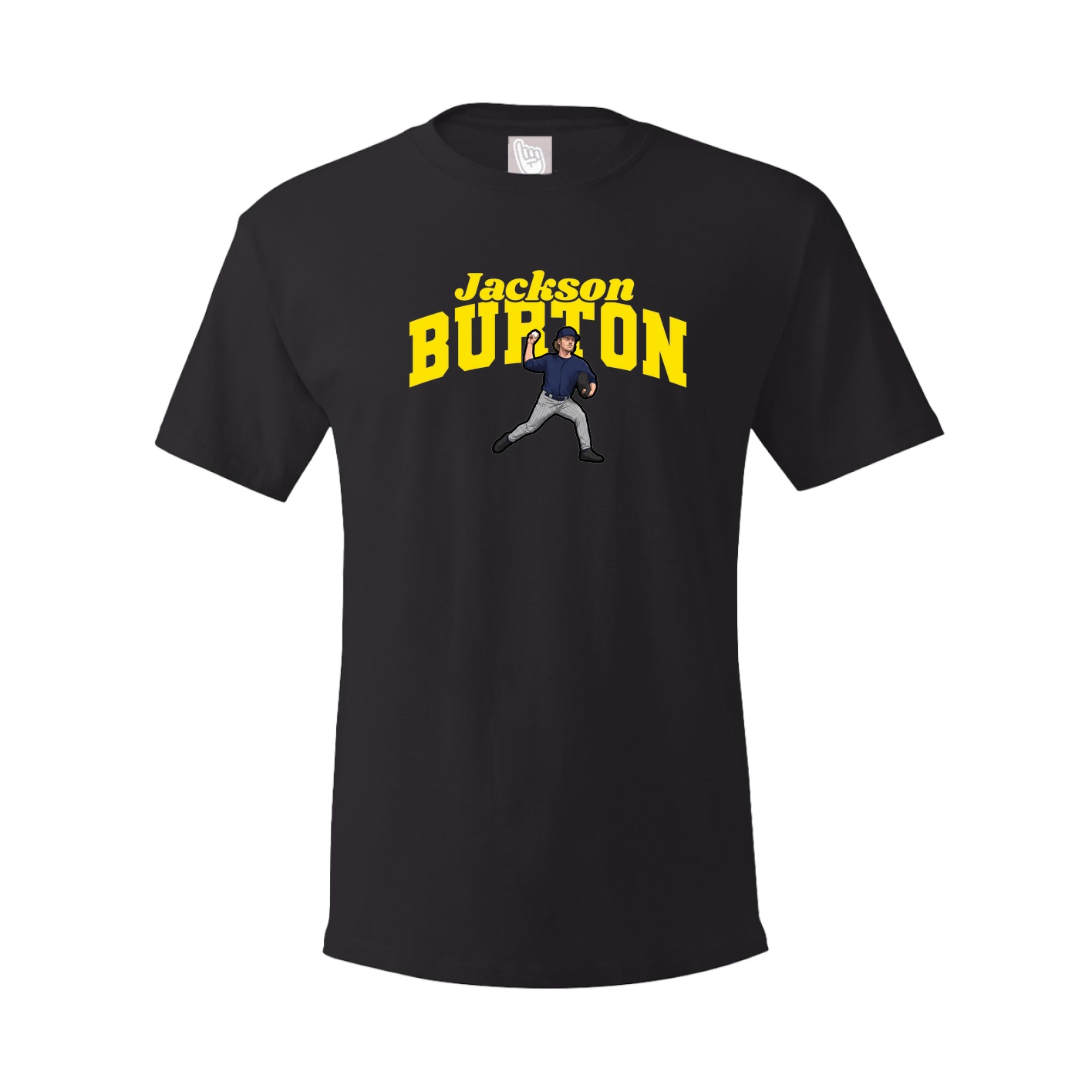 Tee — Signature Arch in Black