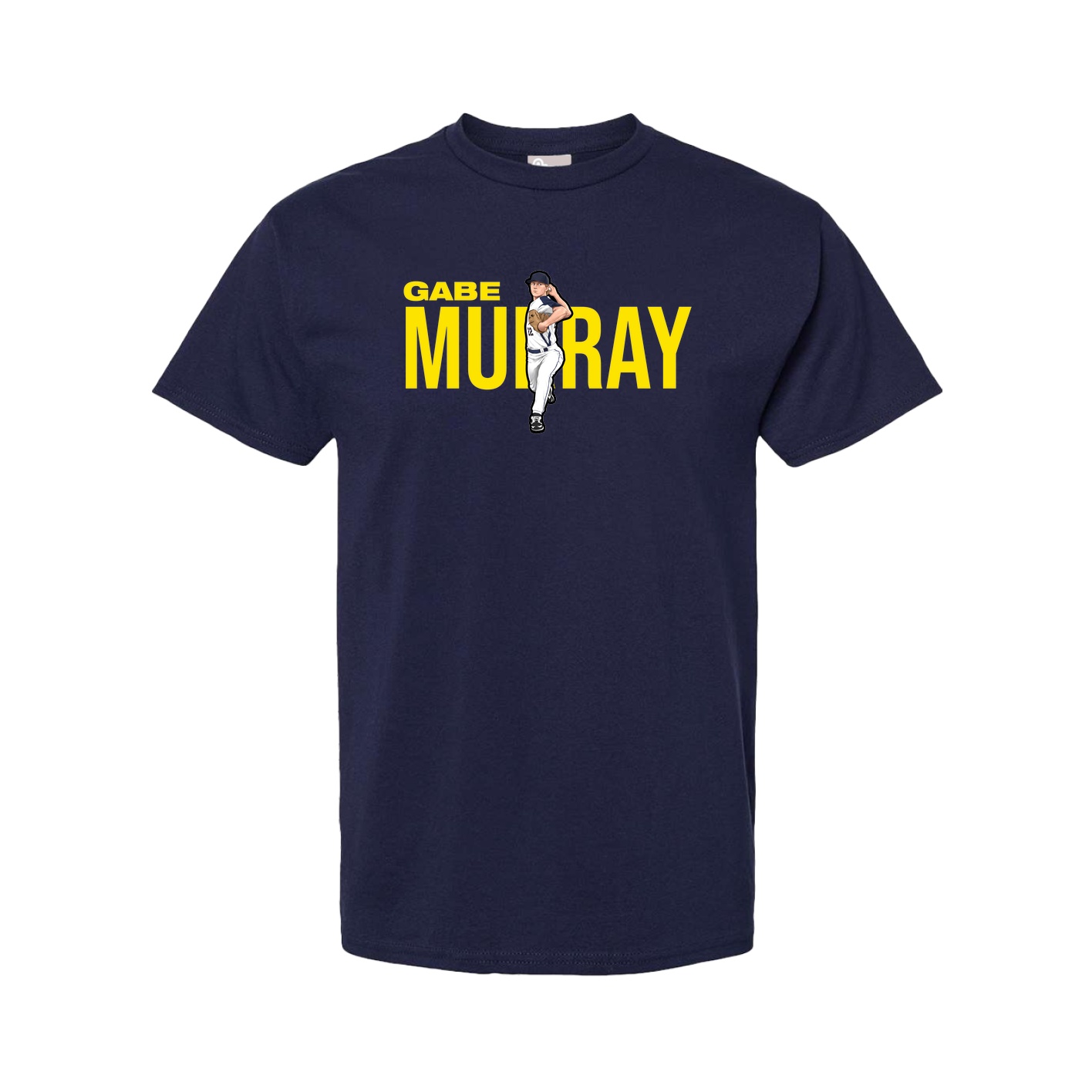 Tee — Player Name in Navy
