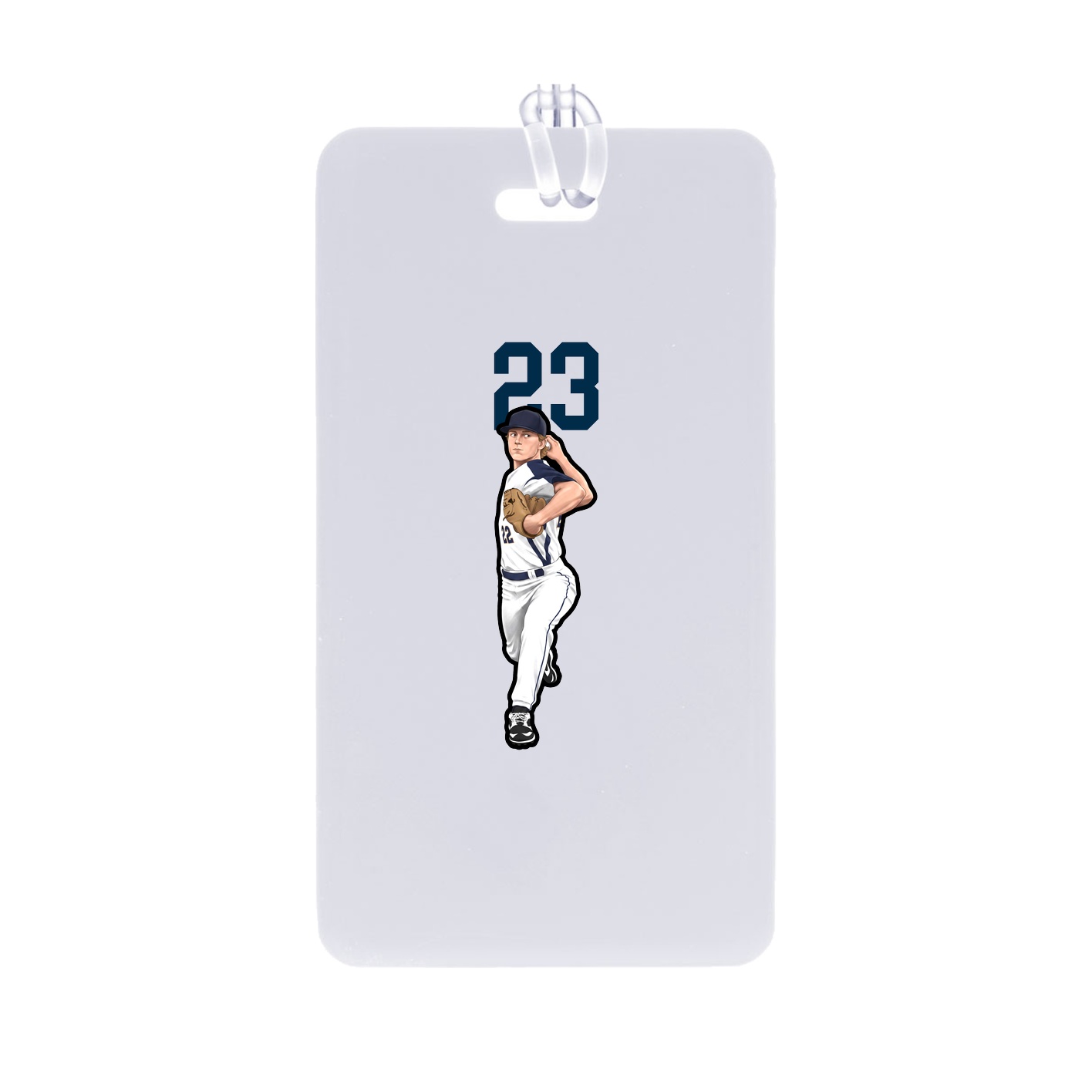 Bag Tag — Number Top in Classic