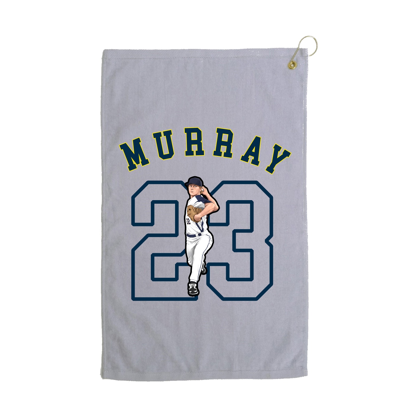 Golf Towel — Shirsey Arch in Grey