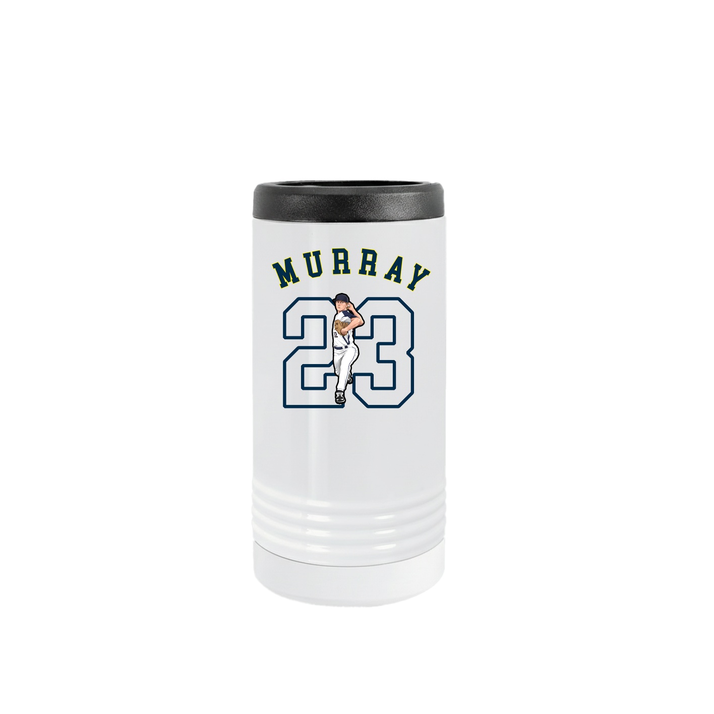 Slim Beverage Holder — Shirsey Arch in White