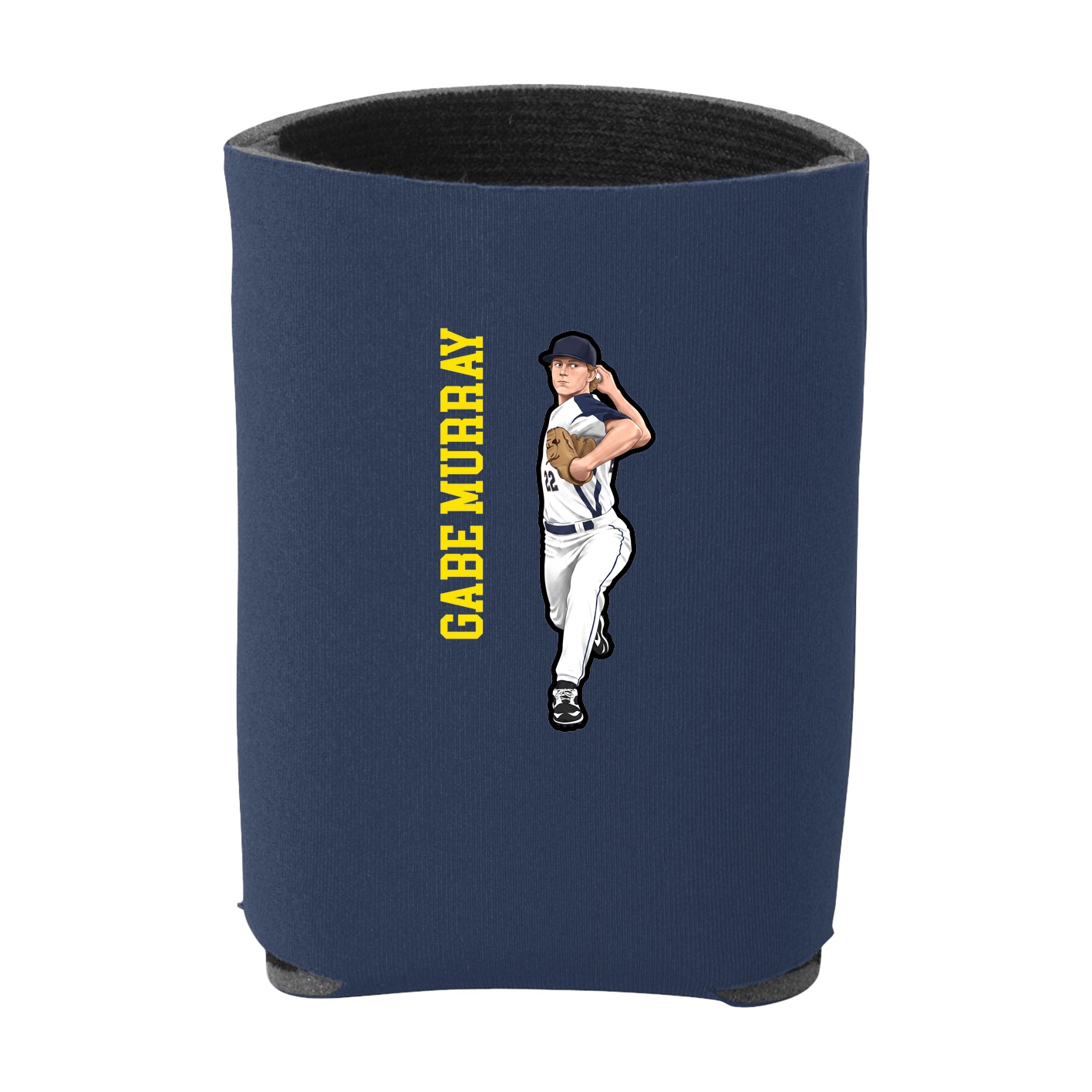 Can Holder — Name Vertical in Navy