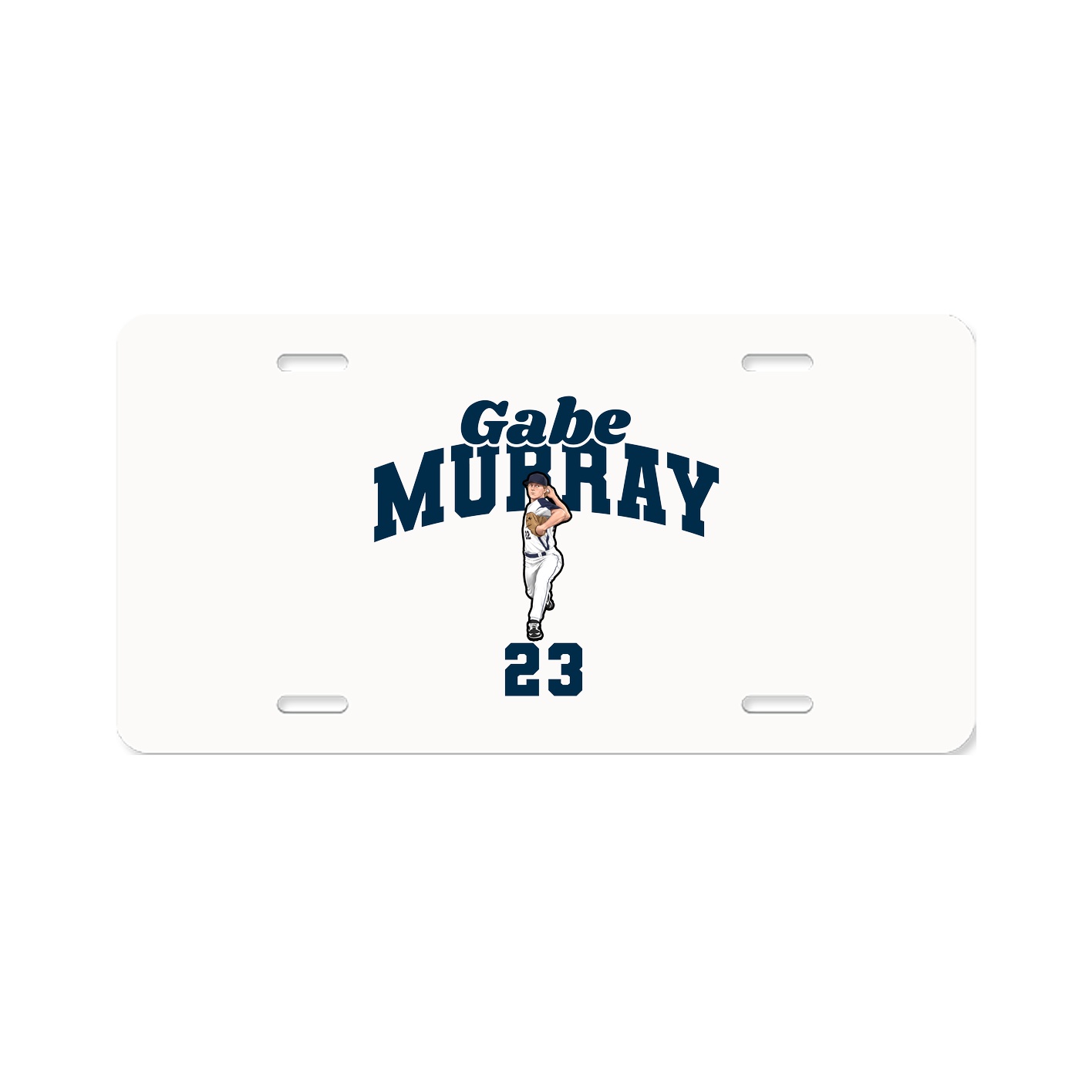 License Plate — Signature Arch in Classic
