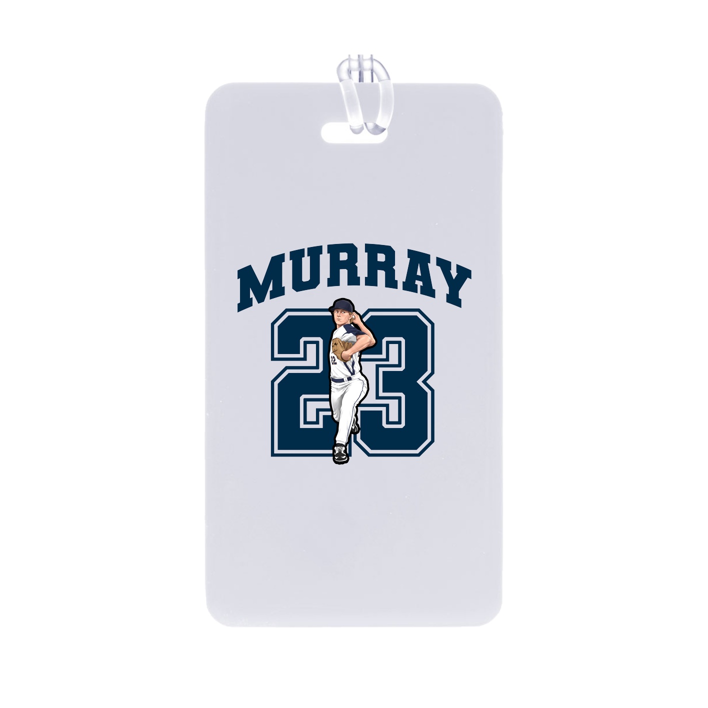 Bag Tag — Number in Classic