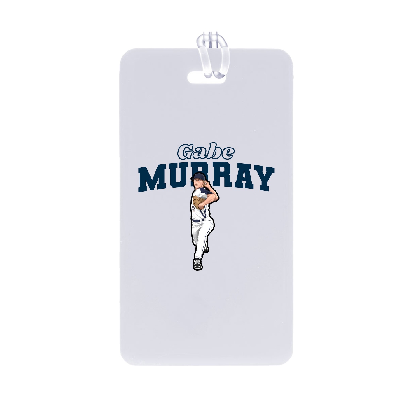 Bag Tag — Name Arch in Classic